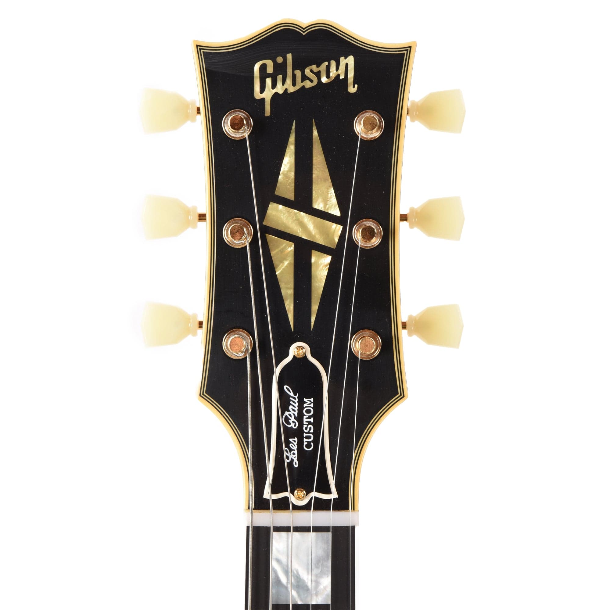 Gibson Custom 1957 Les Paul Custom Reissue 3-Pickup Ebony VOS Electric Guitars / Solid Body