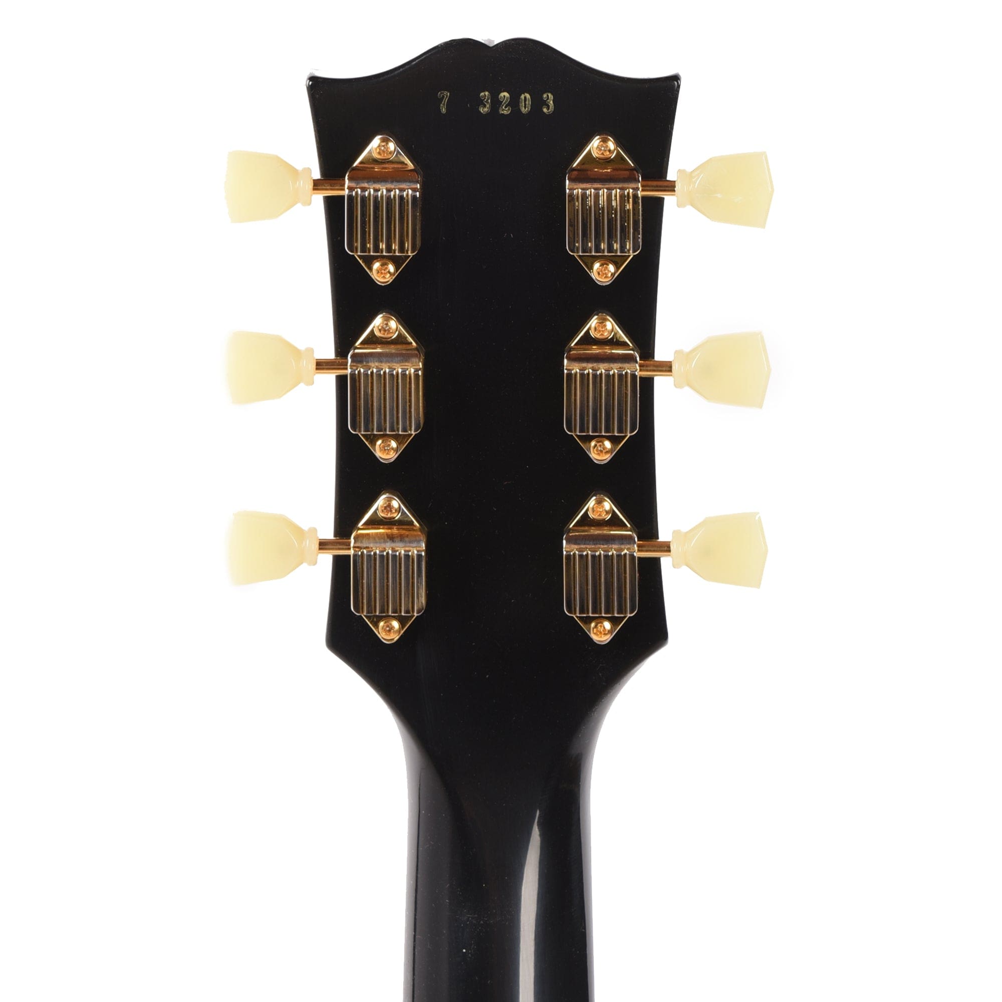 Gibson Custom 1957 Les Paul Custom Reissue 3-Pickup Ebony VOS Electric Guitars / Solid Body