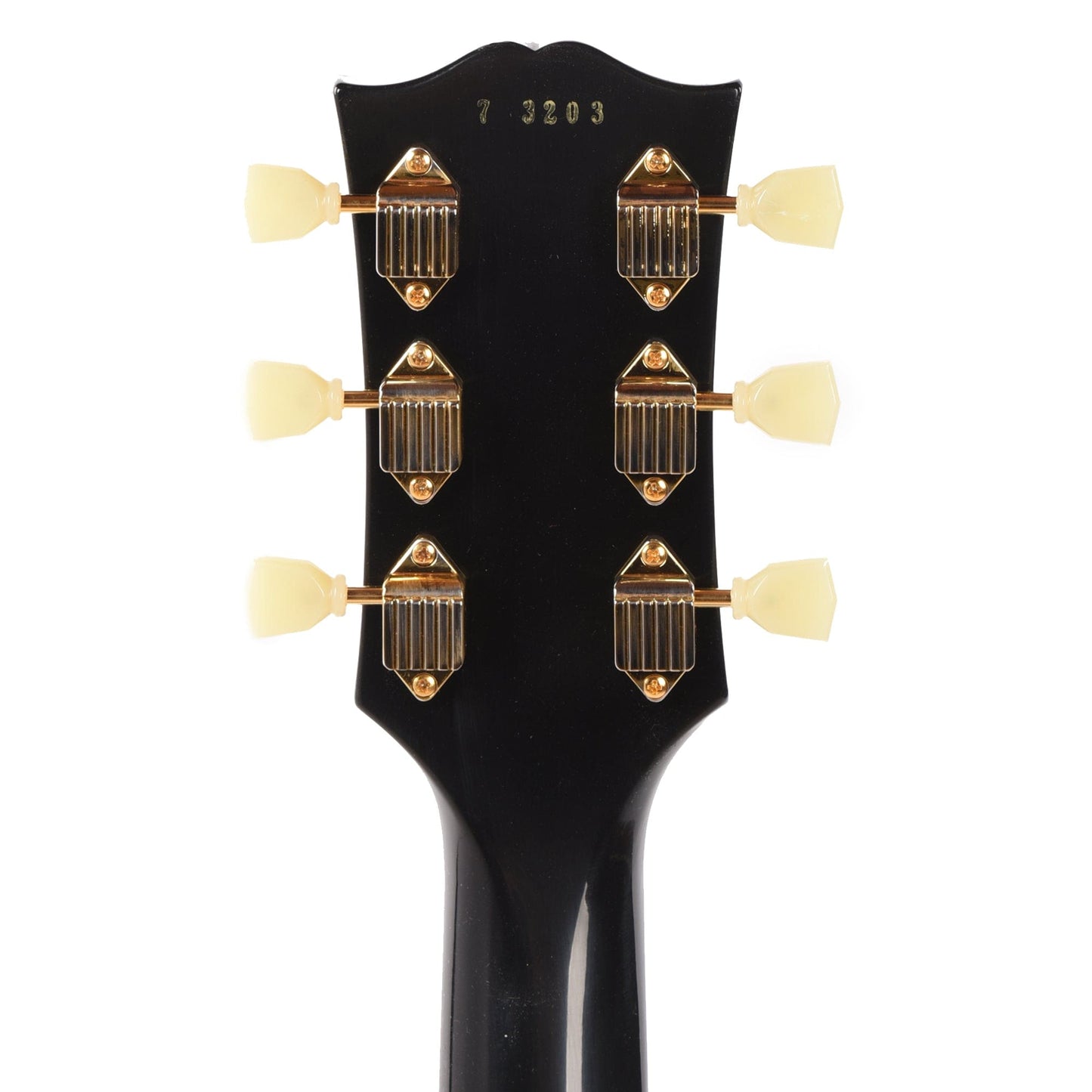 Gibson Custom 1957 Les Paul Custom Reissue 3-Pickup Ebony VOS Electric Guitars / Solid Body