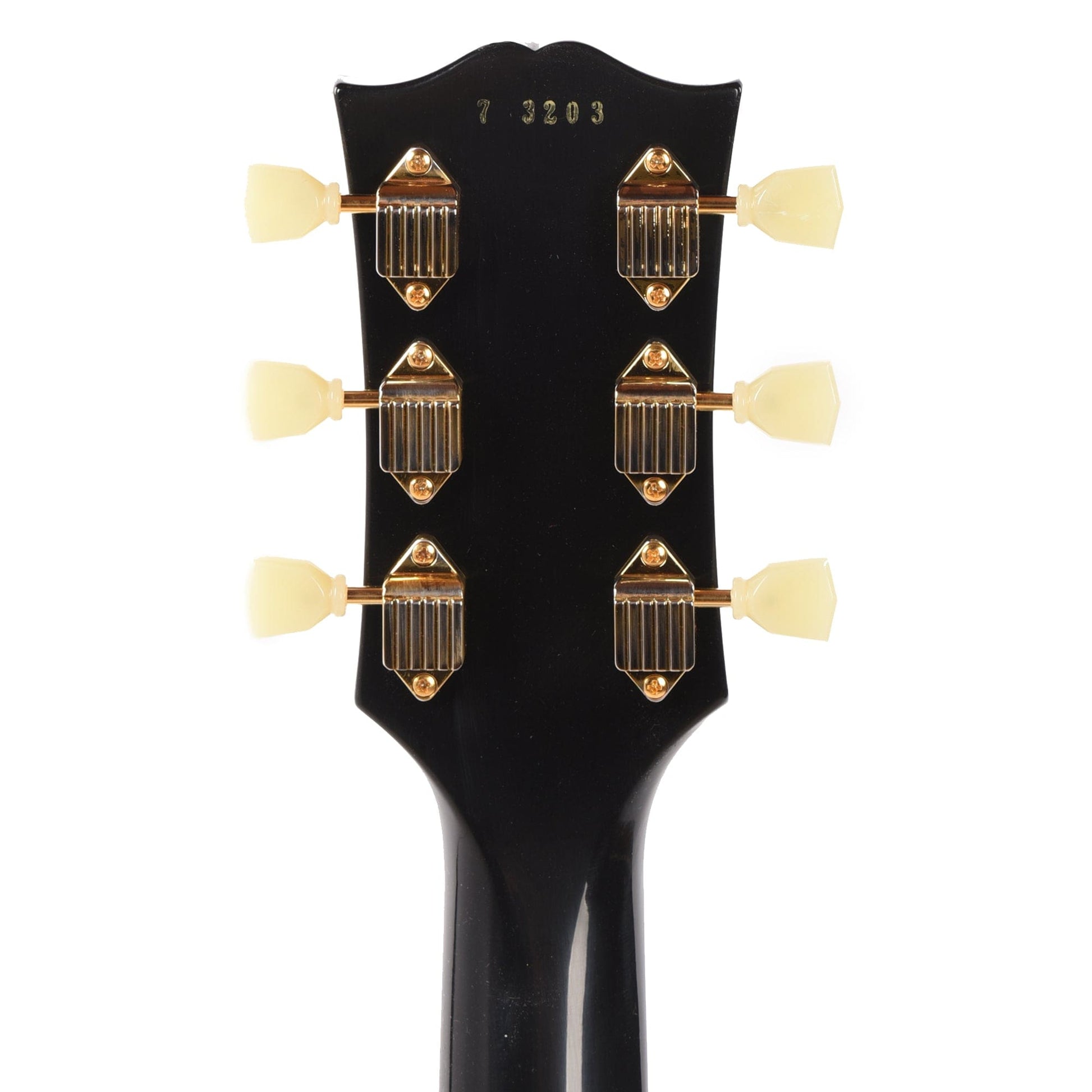 Gibson Custom 1957 Les Paul Custom Reissue 3-Pickup Ebony VOS Electric Guitars / Solid Body