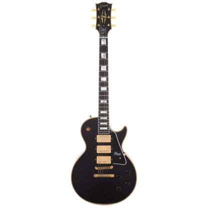 Gibson Custom 1957 Les Paul Custom Reissue 3-Pickup Ebony VOS Electric Guitars / Solid Body