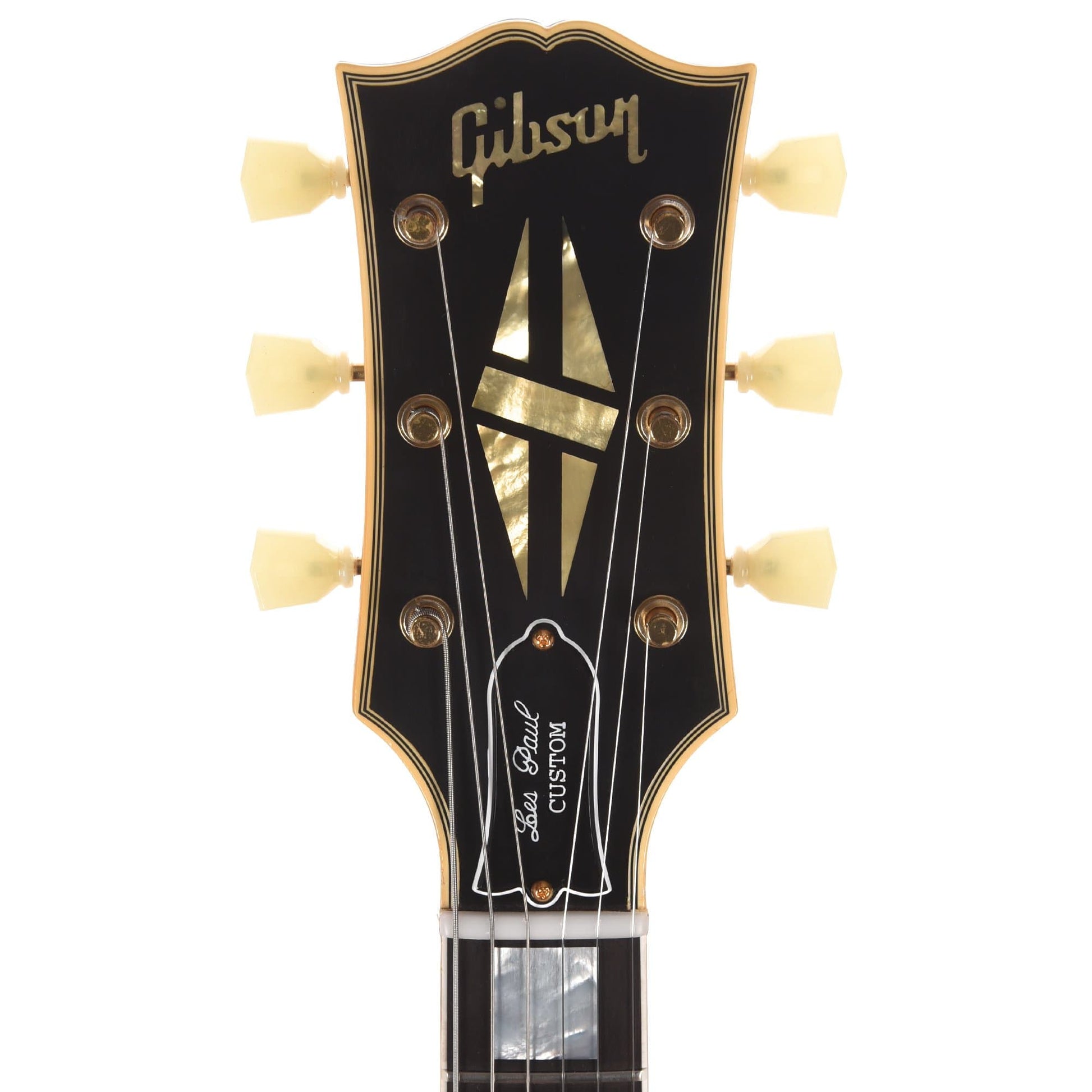 Gibson Custom 1957 Les Paul Custom Reissue 3-Pickup Ebony VOS Electric Guitars / Solid Body