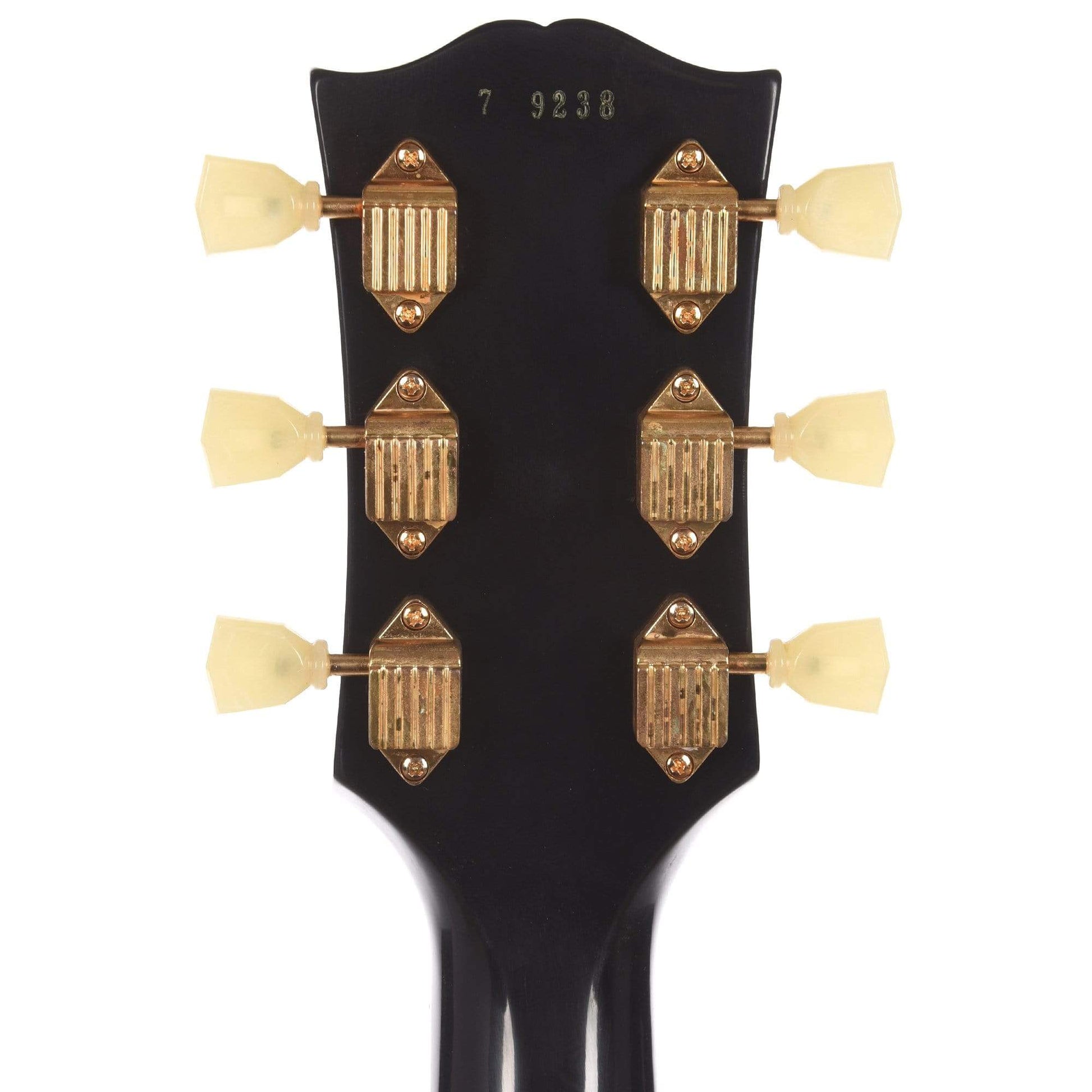 Gibson Custom 1957 Les Paul Custom Reissue 3-Pickup Ebony VOS Electric Guitars / Solid Body