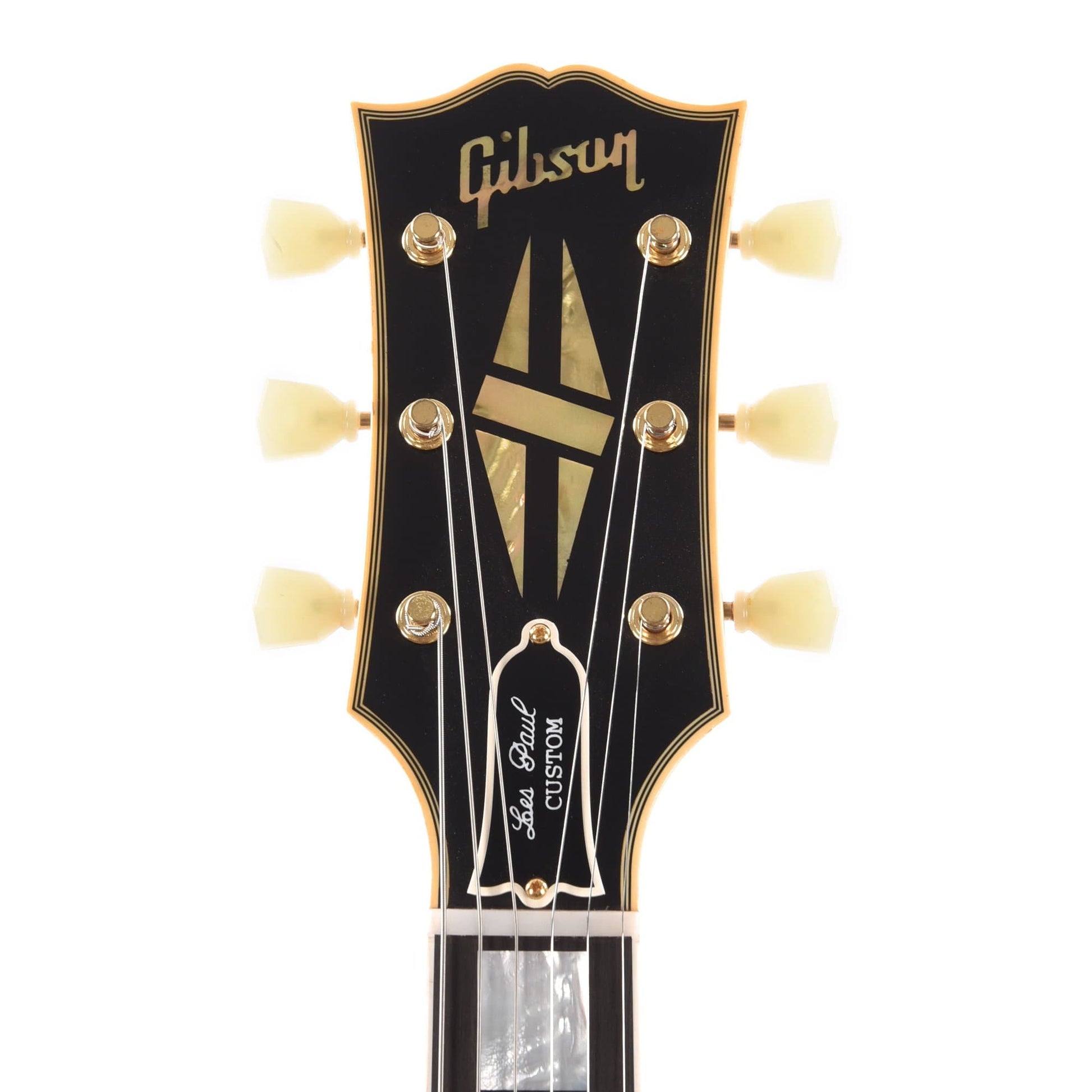 Gibson Custom 1957 Les Paul Custom Reissue 3-Pickup Ebony VOS w/Bigsby Electric Guitars / Solid Body