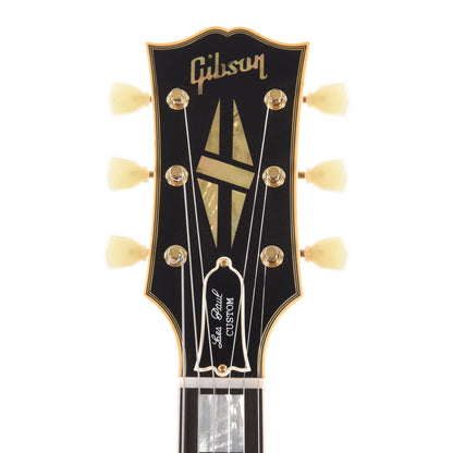 Gibson Custom 1957 Les Paul Custom Reissue 3-Pickup Ebony VOS w/Bigsby Electric Guitars / Solid Body