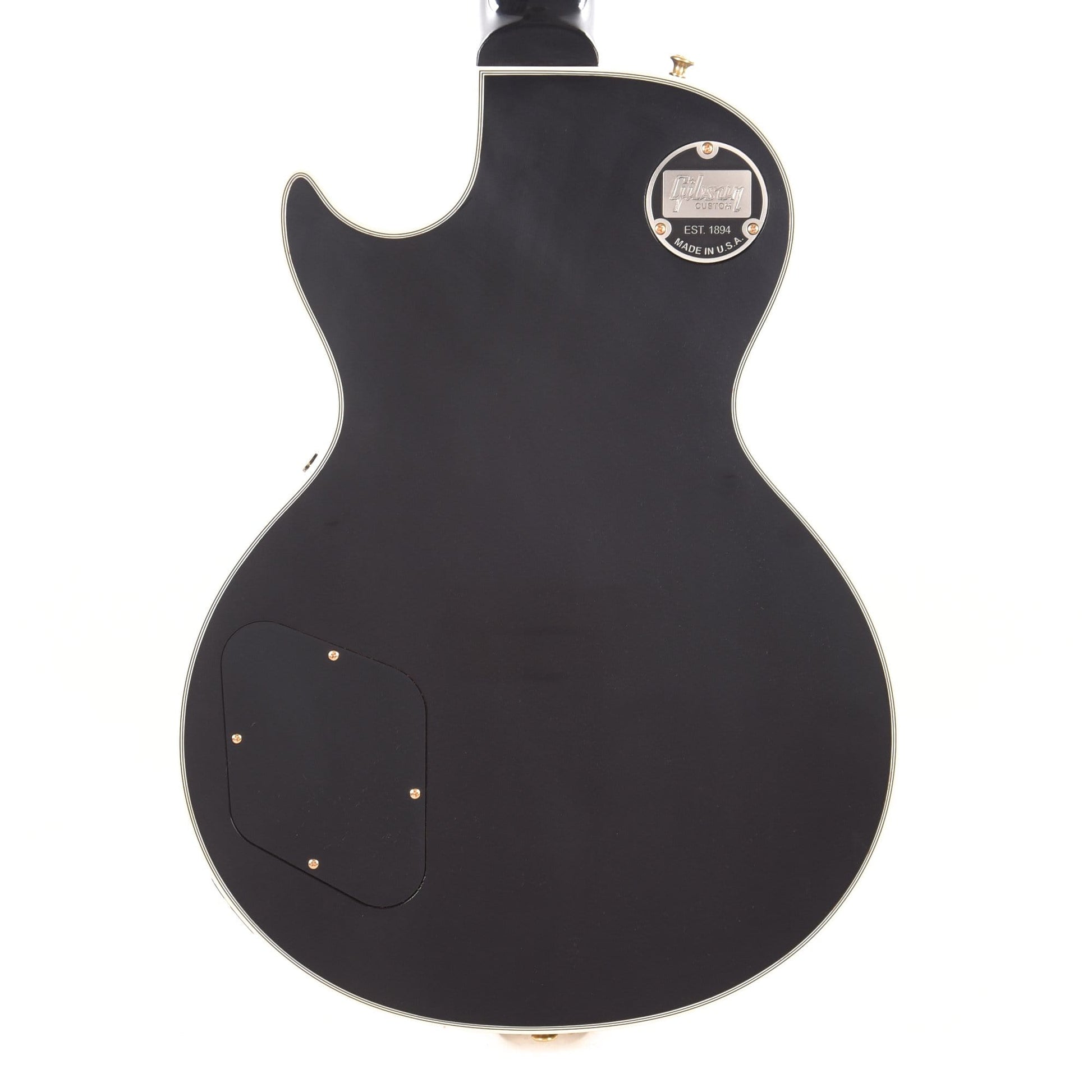 Gibson Custom 1957 Les Paul Custom Reissue 3-Pickup Ebony VOS w/Bigsby Electric Guitars / Solid Body