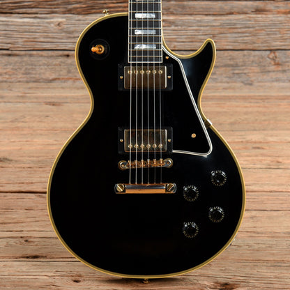 Gibson Custom 1957 Les Paul Custom Reissue Ebony 2021 Electric Guitars / Solid Body