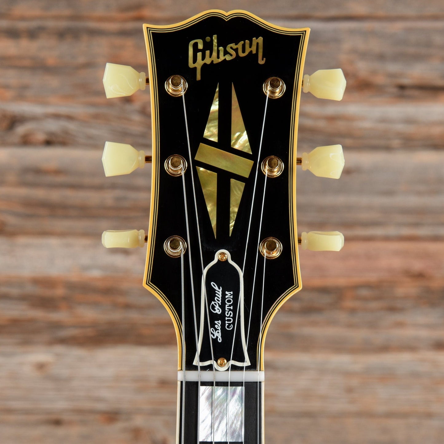 Gibson Custom 1957 Les Paul Custom Reissue Ebony 2021 Electric Guitars / Solid Body