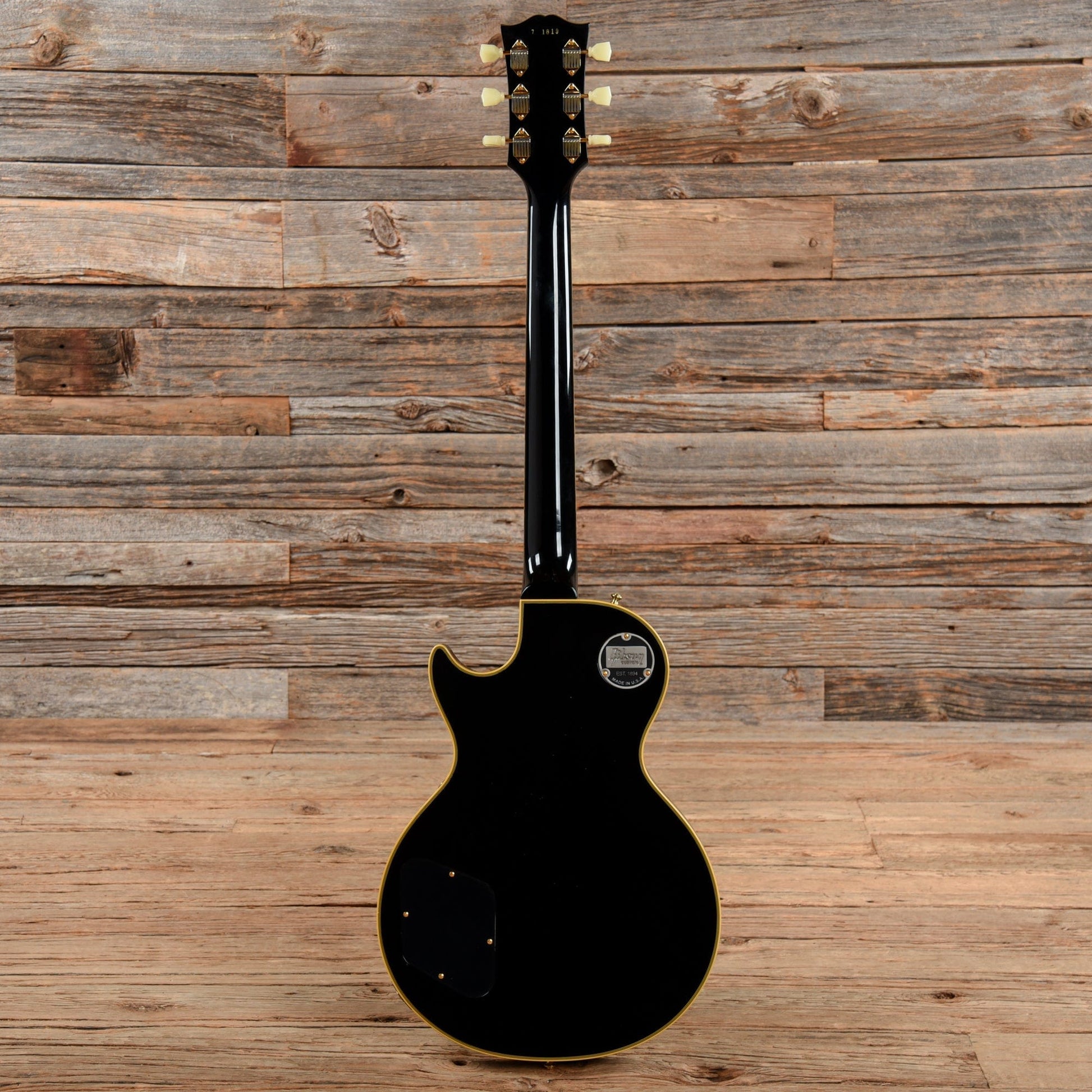 Gibson Custom 1957 Les Paul Custom Reissue Ebony 2021 Electric Guitars / Solid Body