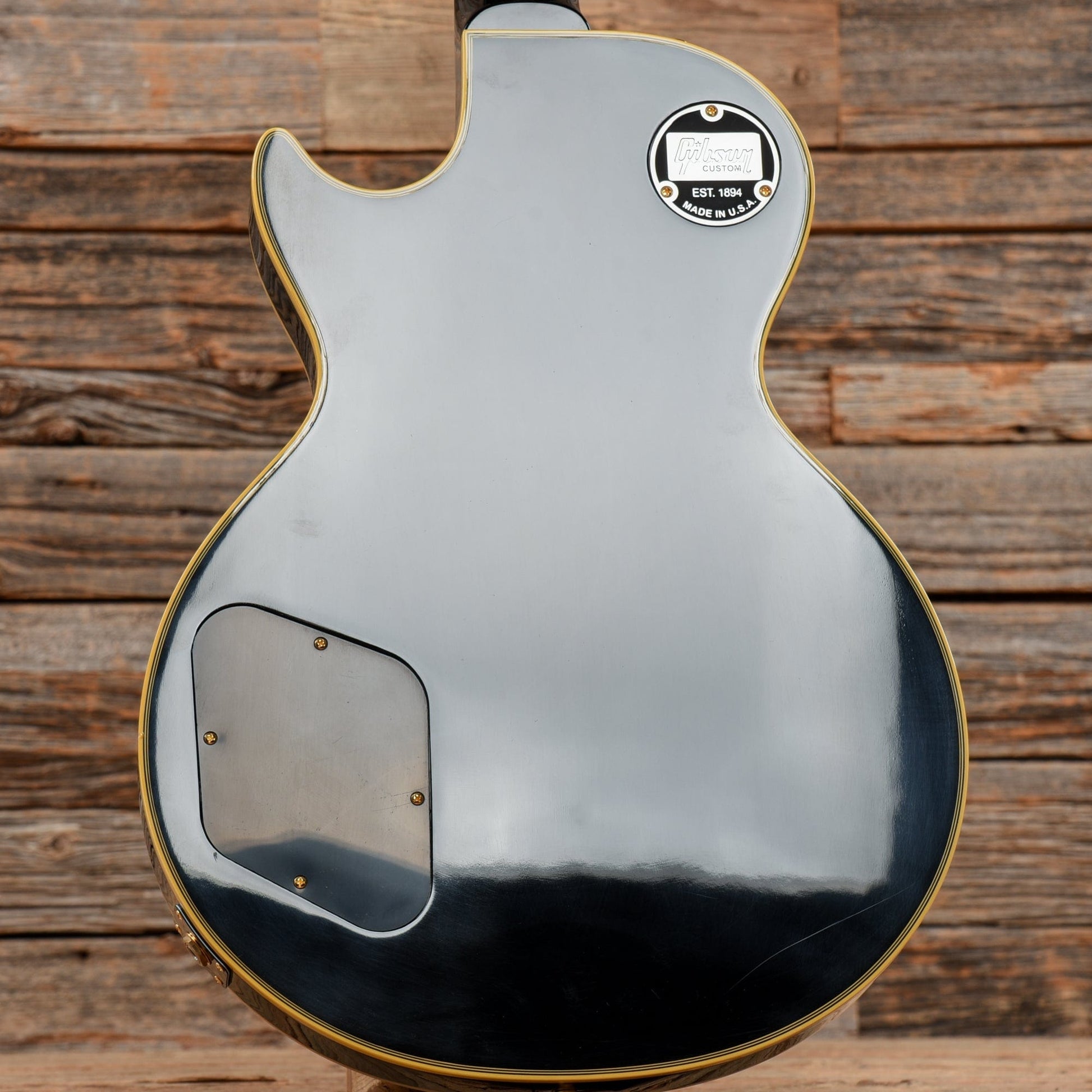 Gibson Custom 1957 Les Paul Custom Reissue Ebony 2021 Electric Guitars / Solid Body