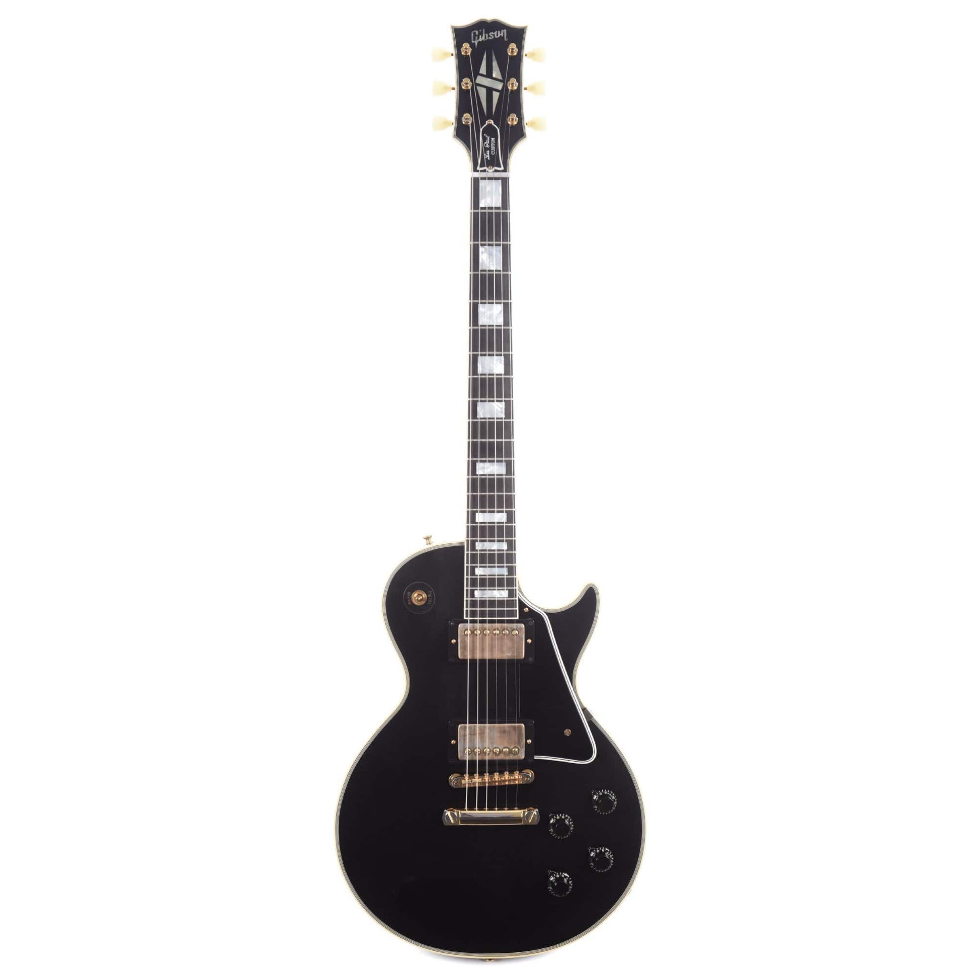 Gibson Custom 1957 Les Paul Custom Reissue Ebony VOS 2019 Electric Guitars / Solid Body