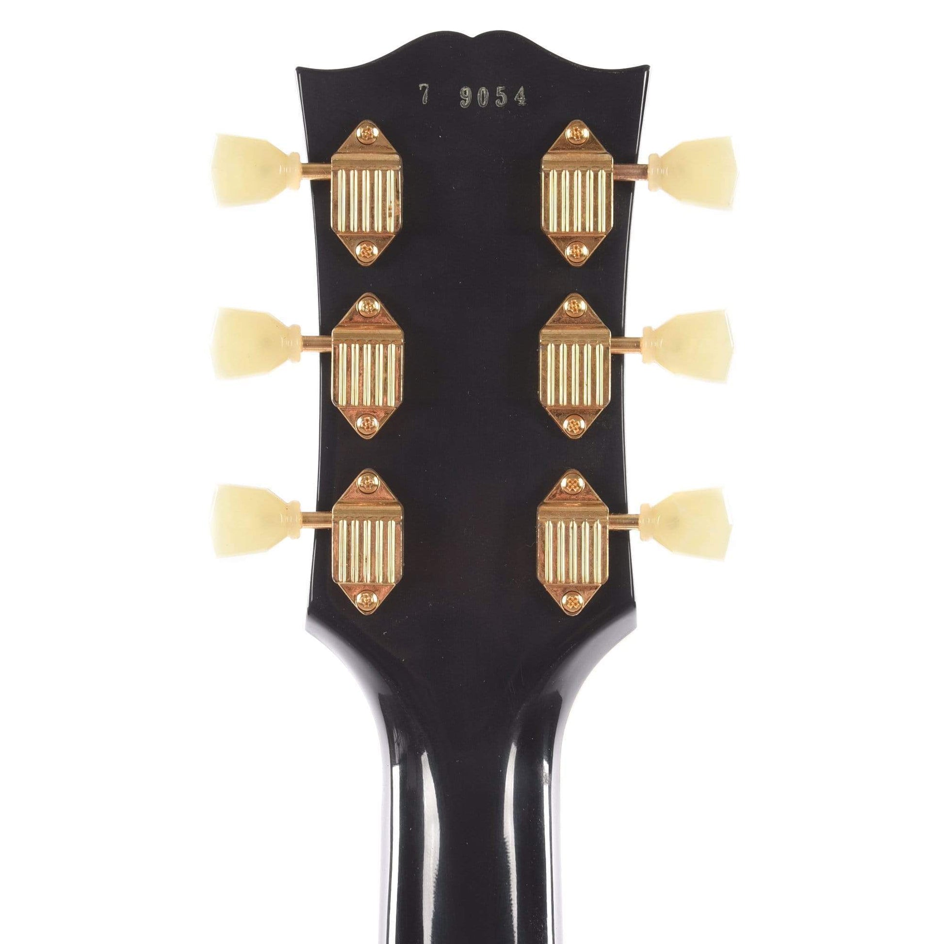 Gibson Custom 1957 Les Paul Custom Reissue Ebony VOS Electric Guitars / Solid Body