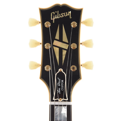 Gibson Custom 1957 Les Paul Custom Reissue Ebony VOS Electric Guitars / Solid Body