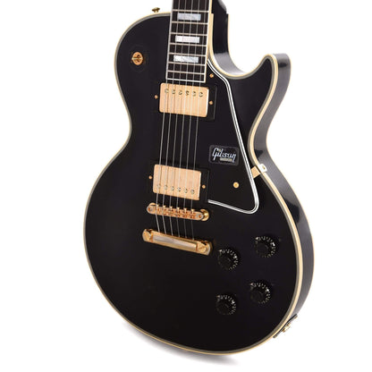 Gibson Custom 1957 Les Paul Custom Reissue Ebony VOS Electric Guitars / Solid Body
