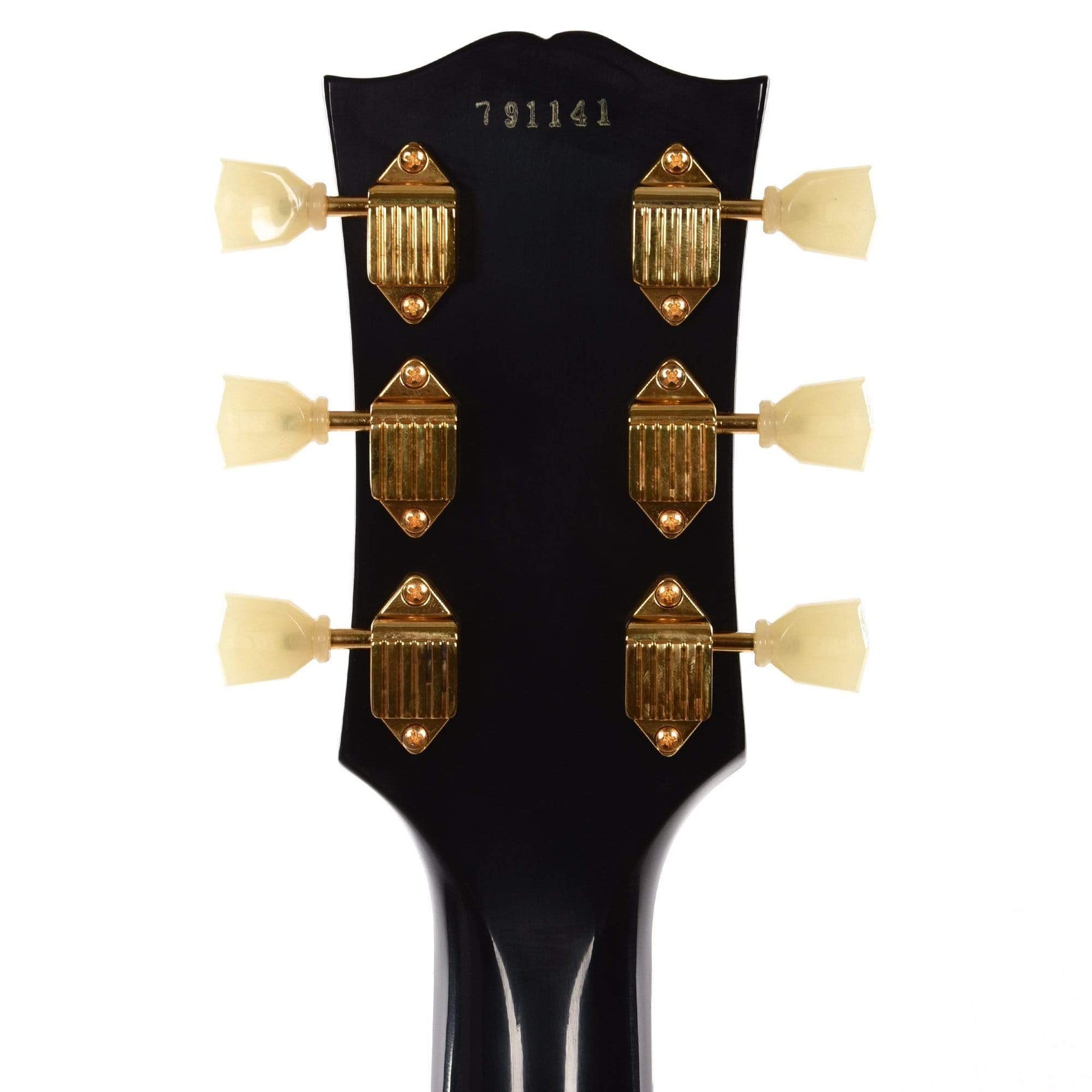 Gibson Custom 1957 Les Paul Custom Reissue Ebony VOS Electric Guitars / Solid Body