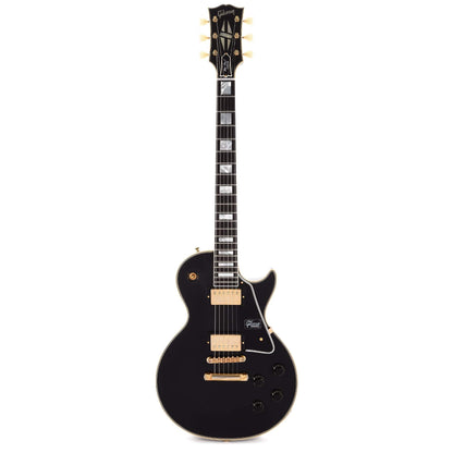 Gibson Custom 1957 Les Paul Custom Reissue Ebony VOS Electric Guitars / Solid Body