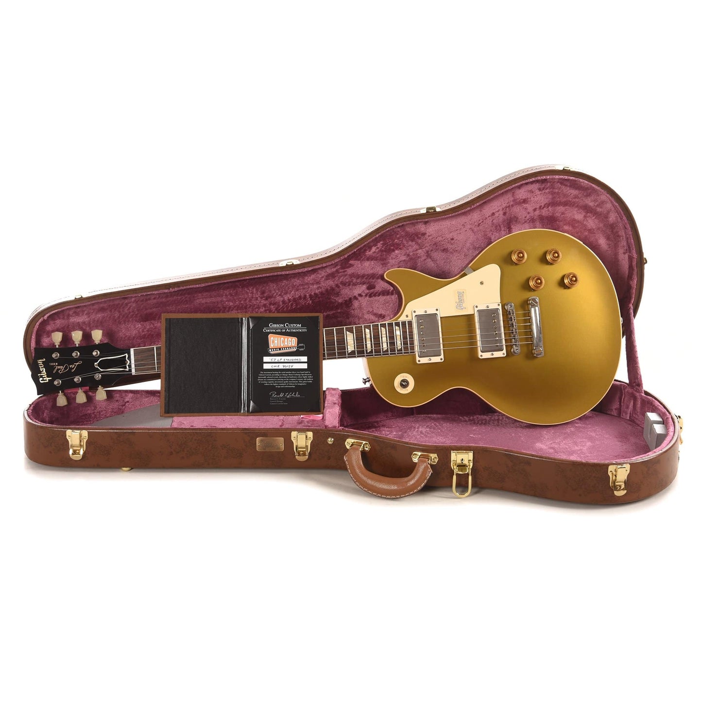 Gibson Custom 1957 Les Paul Goldtop "CME Spec" VOS w/59 Carmelita Neck Electric Guitars / Solid Body
