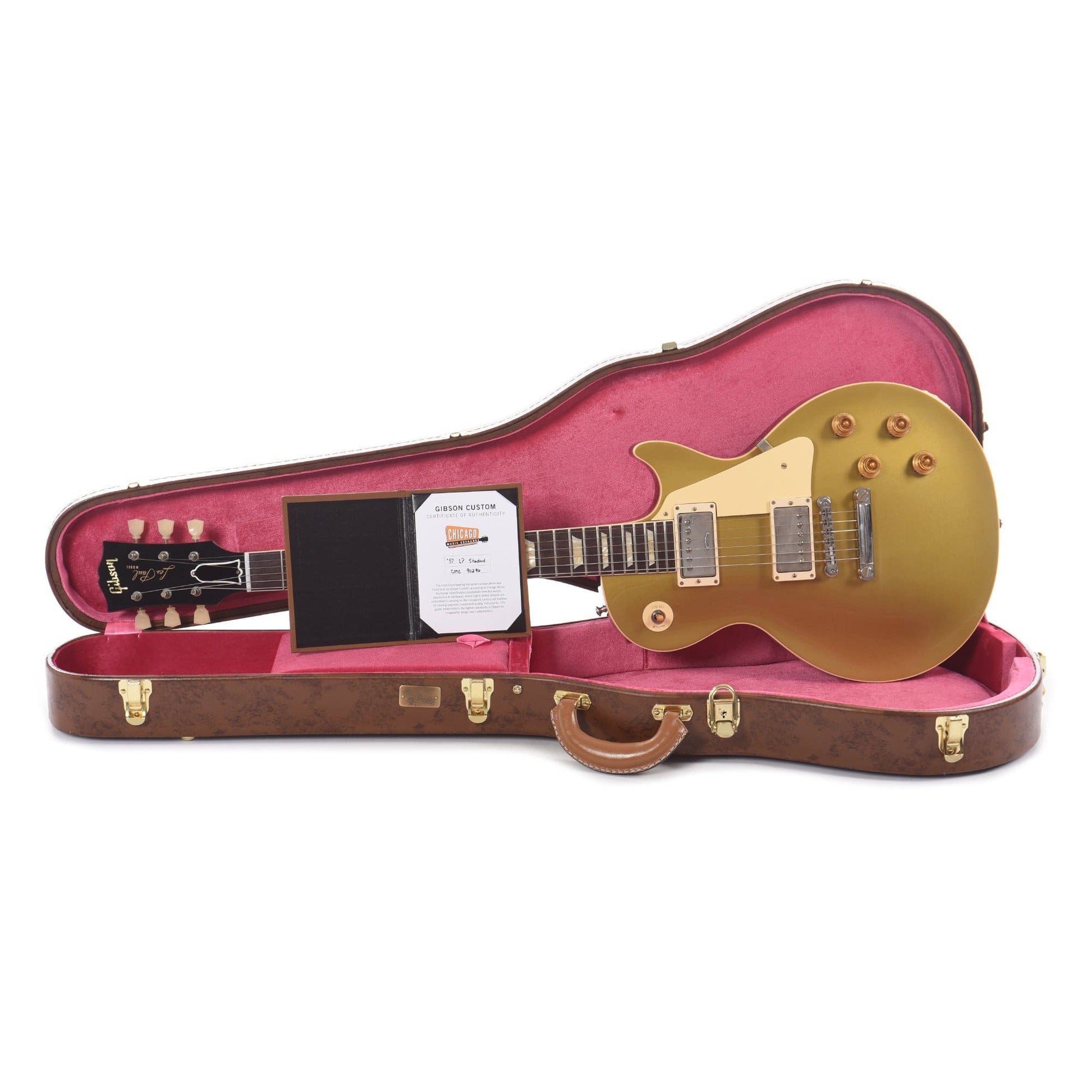 Gibson Custom 1957 Les Paul Goldtop "CME Spec" VOS w/59 Carmelita Neck Electric Guitars / Solid Body