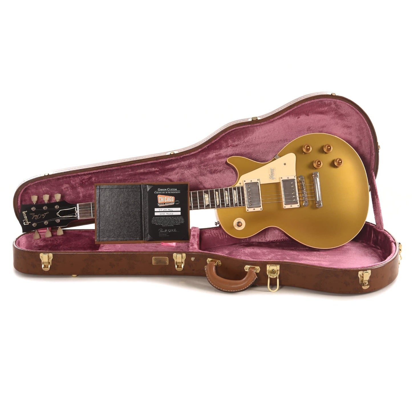 Gibson Custom 1957 Les Paul Goldtop "CME Spec" VOS w/60 V2 Neck Profile Electric Guitars / Solid Body