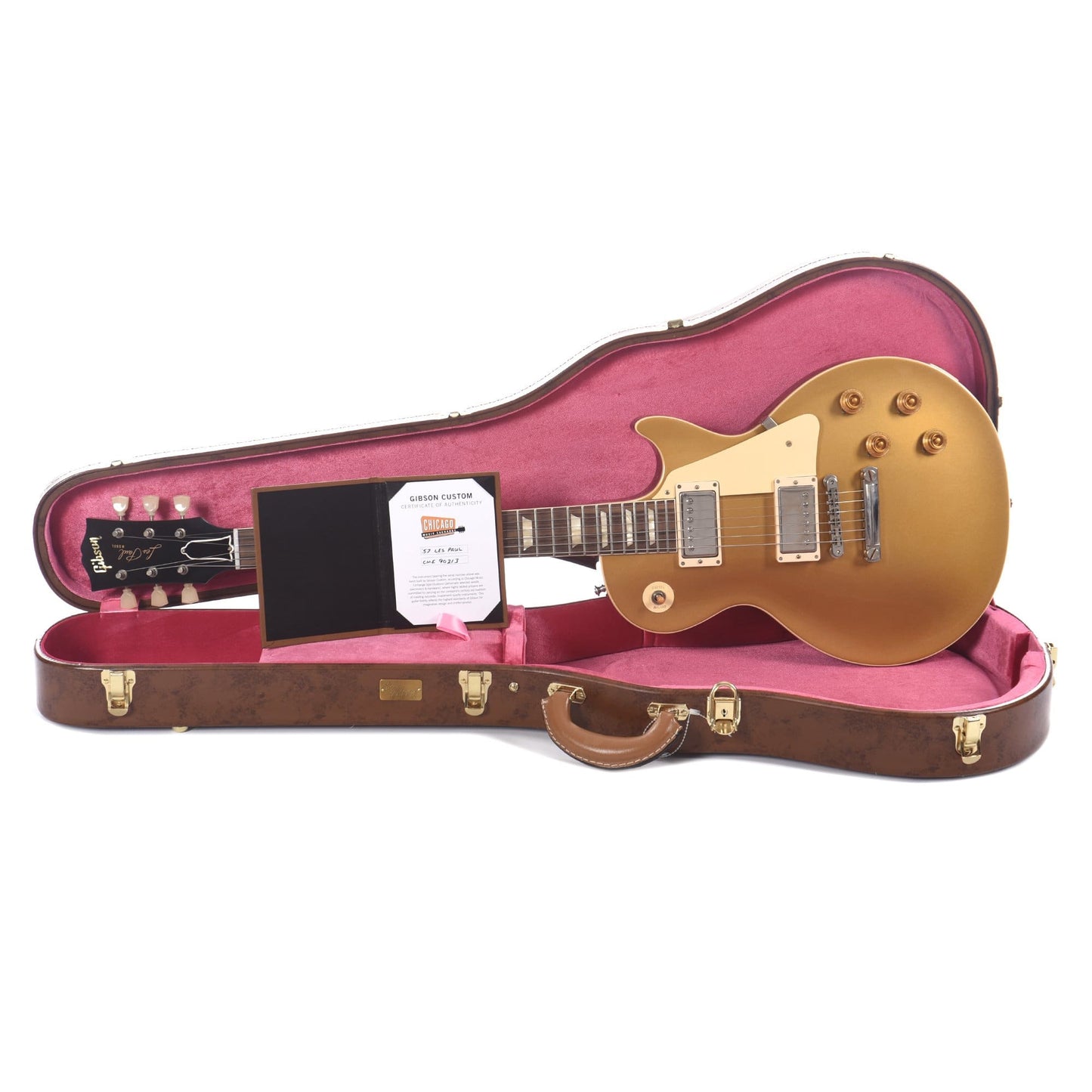 Gibson Custom 1957 Les Paul Goldtop "CME Spec" VOS w/60 V2 Neck Profile Electric Guitars / Solid Body