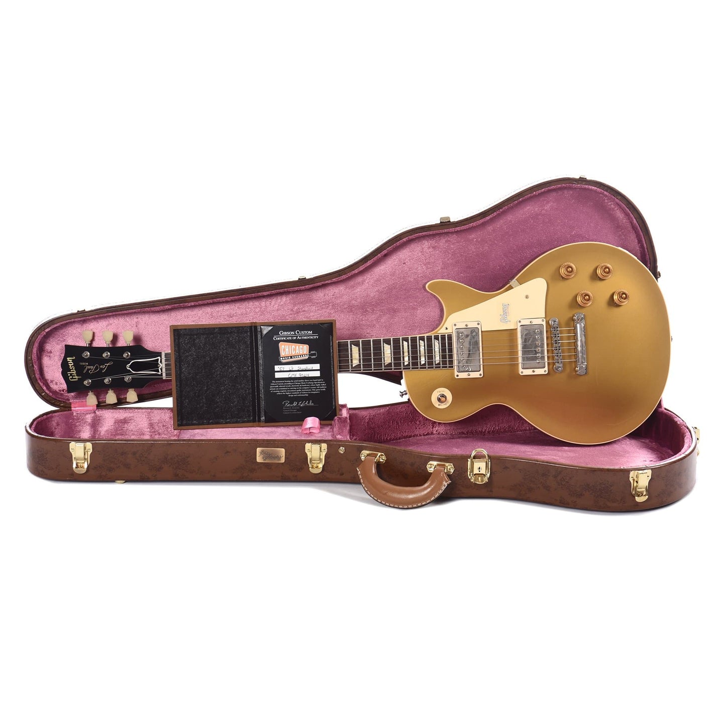 Gibson Custom 1957 Les Paul Goldtop "CME Spec" VOS w/60 V2 Neck Profile Electric Guitars / Solid Body