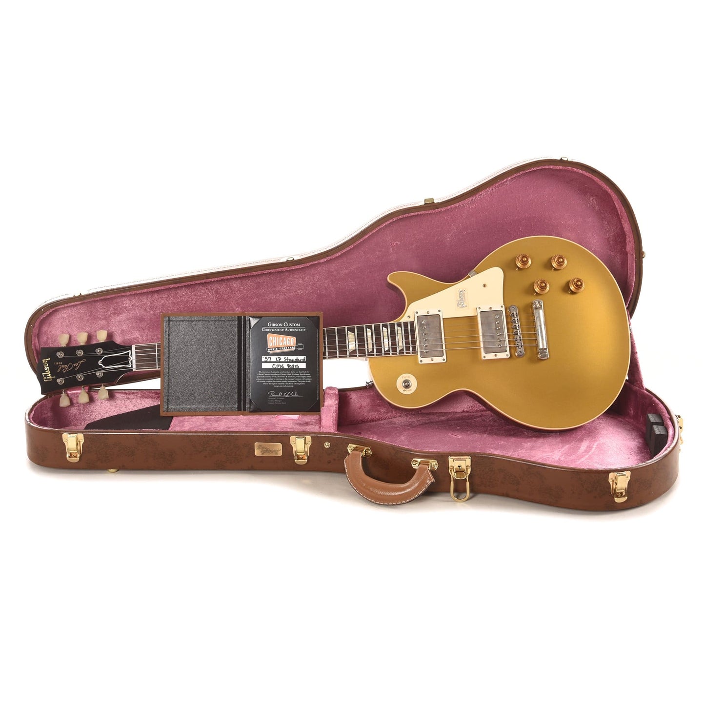 Gibson Custom 1957 Les Paul Goldtop "CME Spec" VOS w/60 V2 Neck Profile Electric Guitars / Solid Body