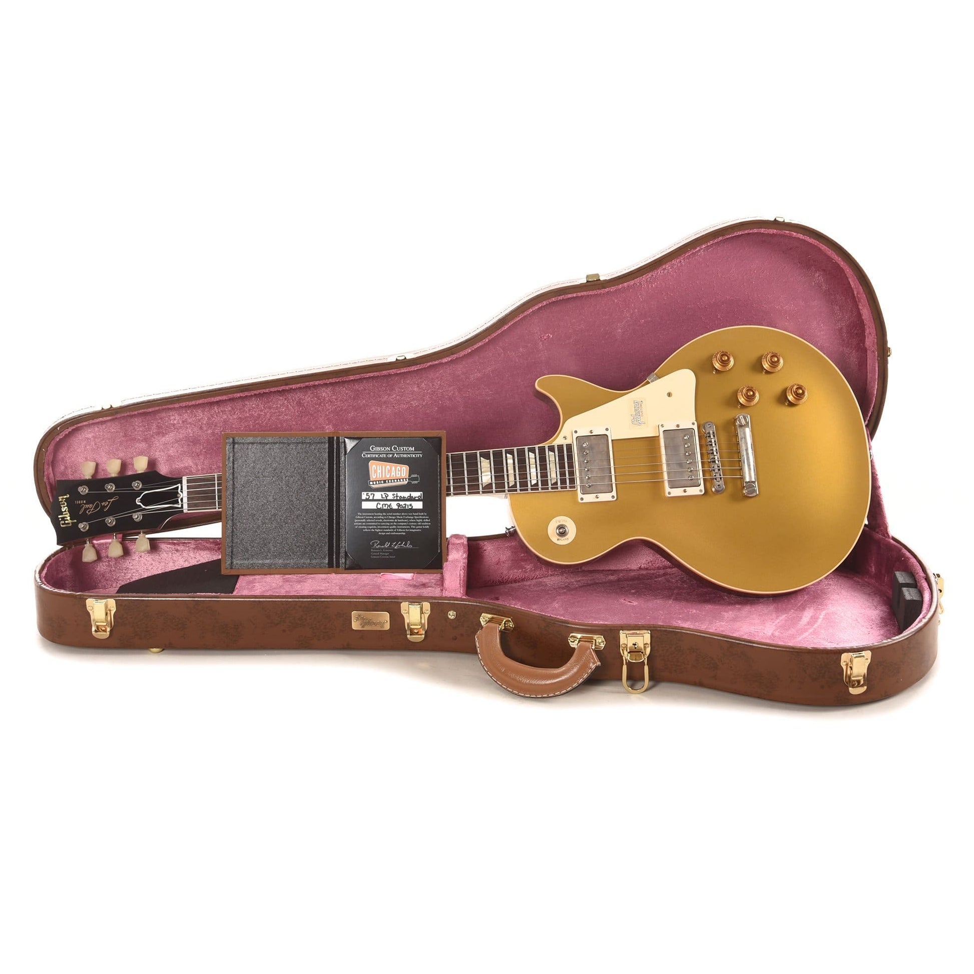 Gibson Custom 1957 Les Paul Goldtop "CME Spec" VOS w/60 V2 Neck Profile Electric Guitars / Solid Body