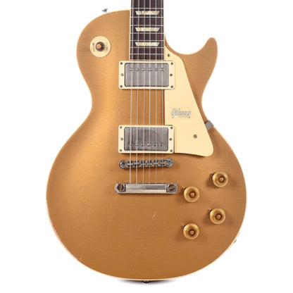 Gibson Custom 1957 Les Paul Goldtop Lightly Aged M2M Electric Guitars / Solid Body