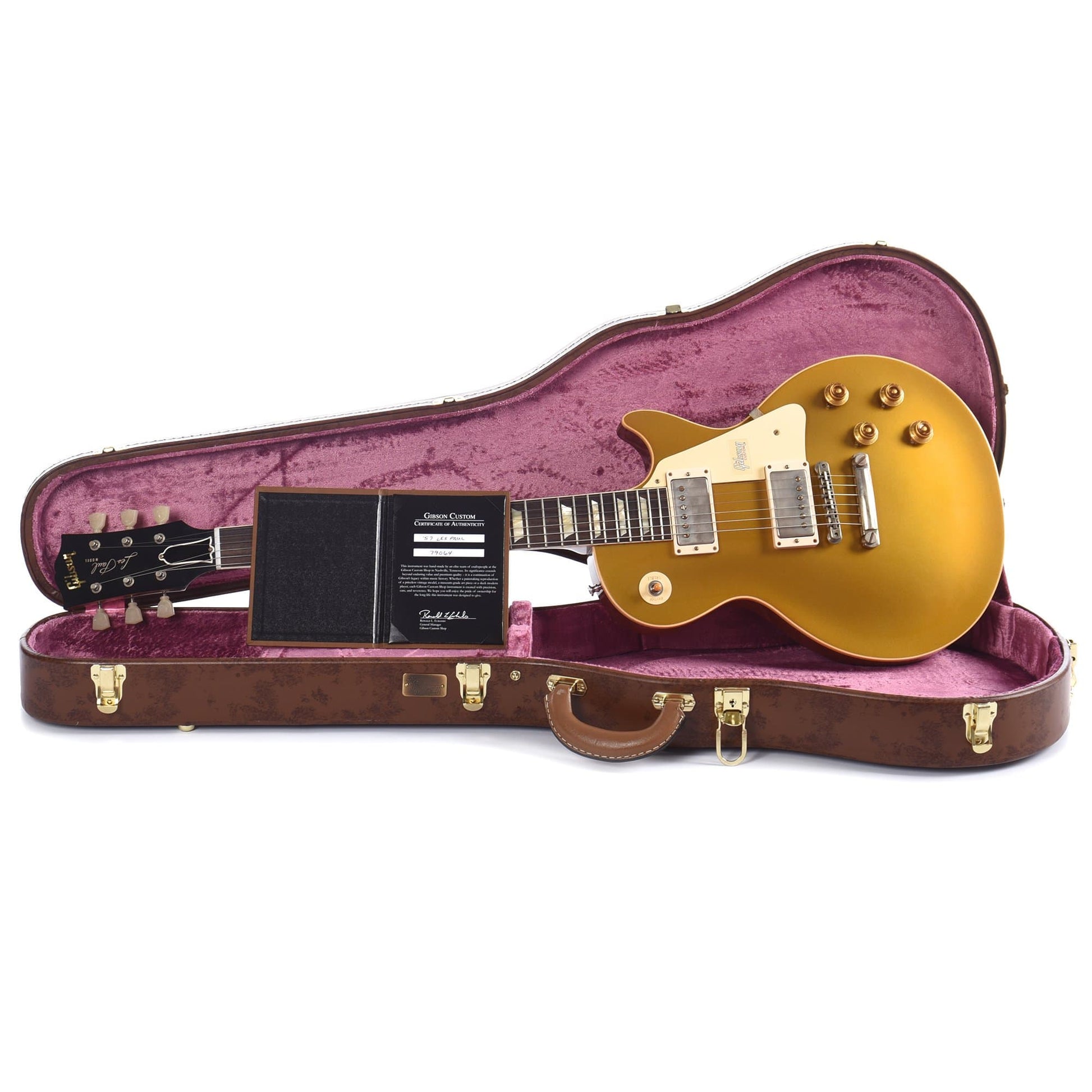 Gibson Custom 1957 Les Paul Goldtop Reissue Double Gold VOS Electric Guitars / Solid Body