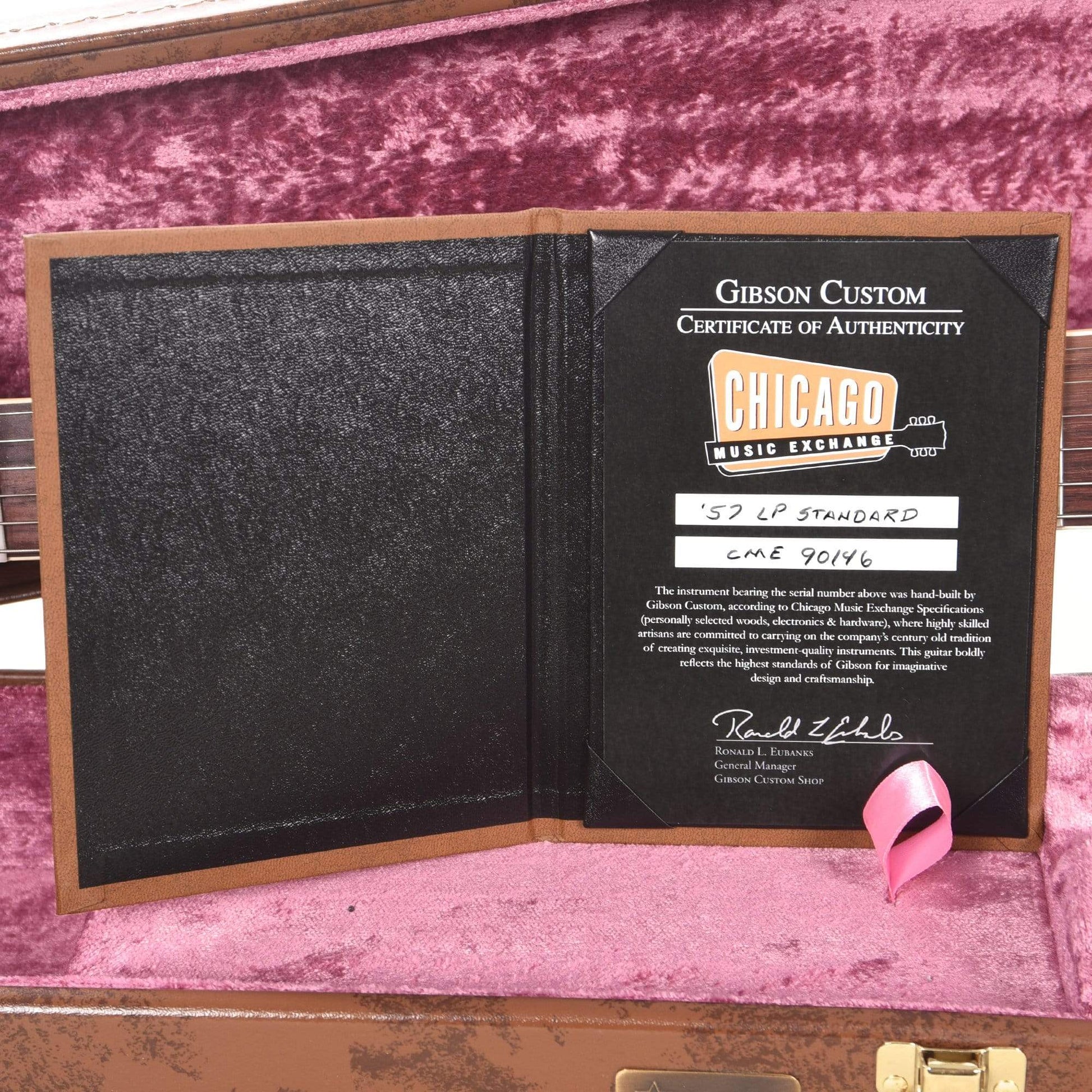 Gibson Custom 1957 Les Paul Goldtop VOS w/59 Carmelita Neck Electric Guitars / Solid Body