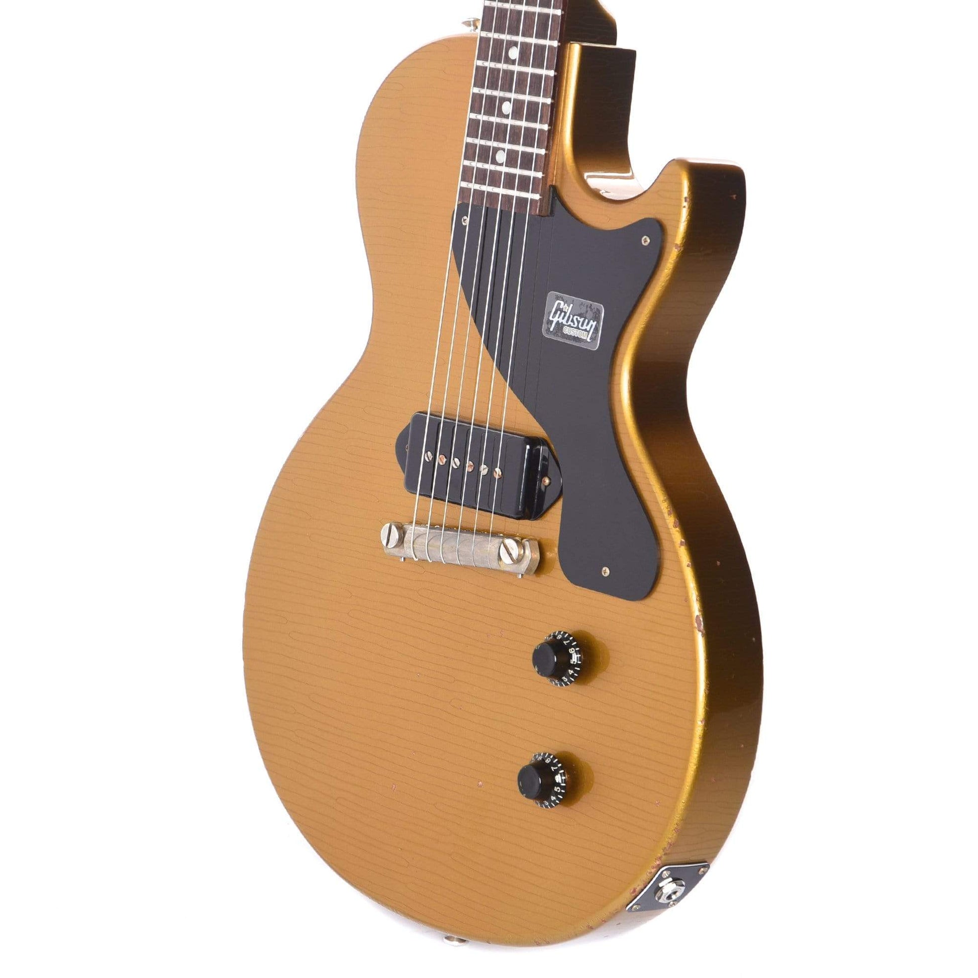 Gibson Custom 1957 Les Paul Junior Singlecut Double Gold Heavy Aged Electric Guitars / Solid Body