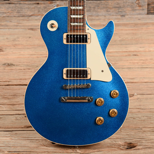 Gibson Custom 1957 Les Paul Reissue Blue Sparkle 2010 Electric Guitars / Solid Body