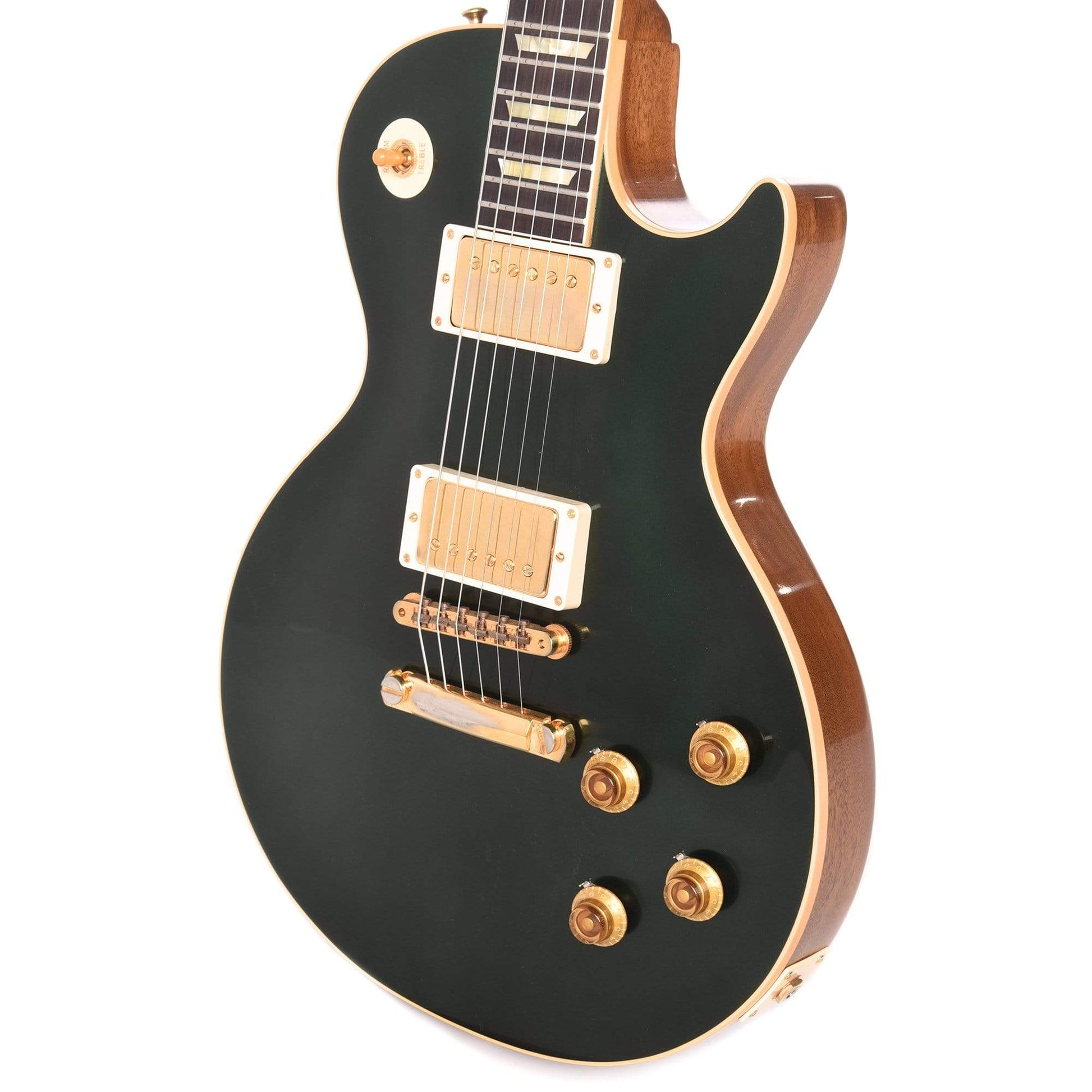 Gibson Custom 1957 Les Paul Standard Caddy Green VOS Electric Guitars / Solid Body