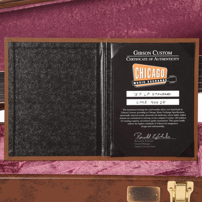 Gibson Custom 1957 Les Paul Standard "CME Spec" Heather Poly VOS Electric Guitars / Solid Body