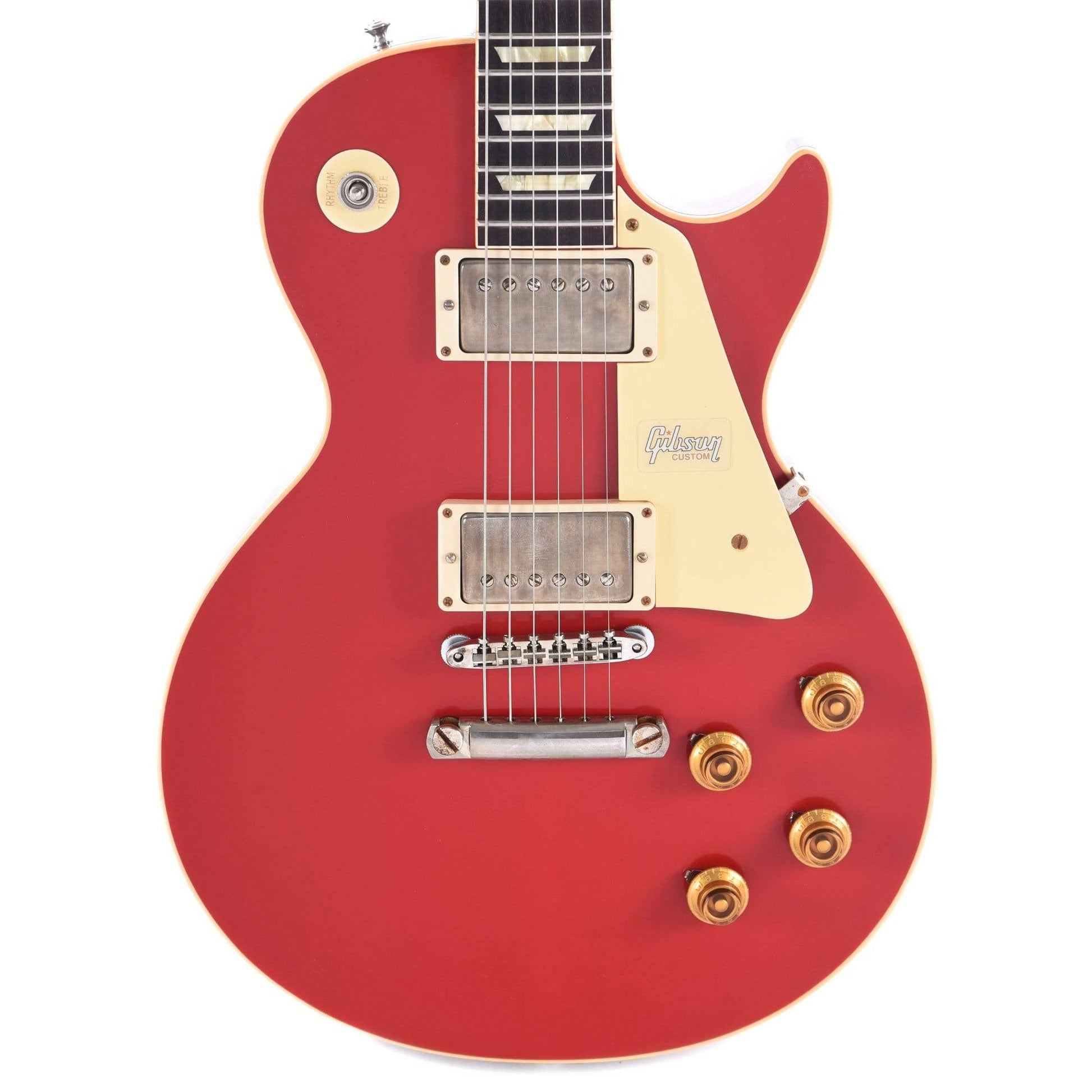 Gibson Custom 1957 Les Paul Standard Ferrari Red VOS Electric Guitars / Solid Body