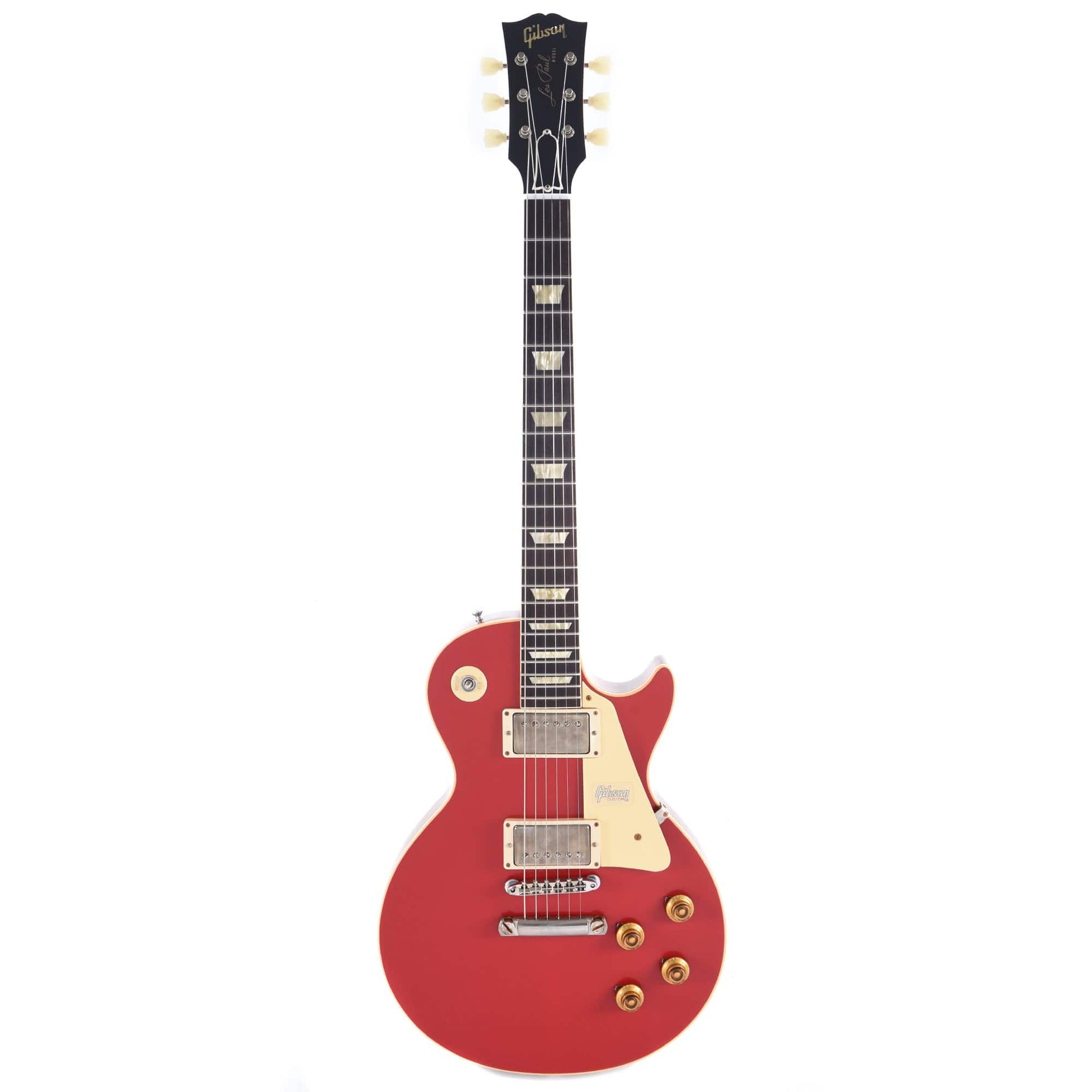 Gibson Custom 1957 Les Paul Standard Ferrari Red VOS Electric Guitars / Solid Body