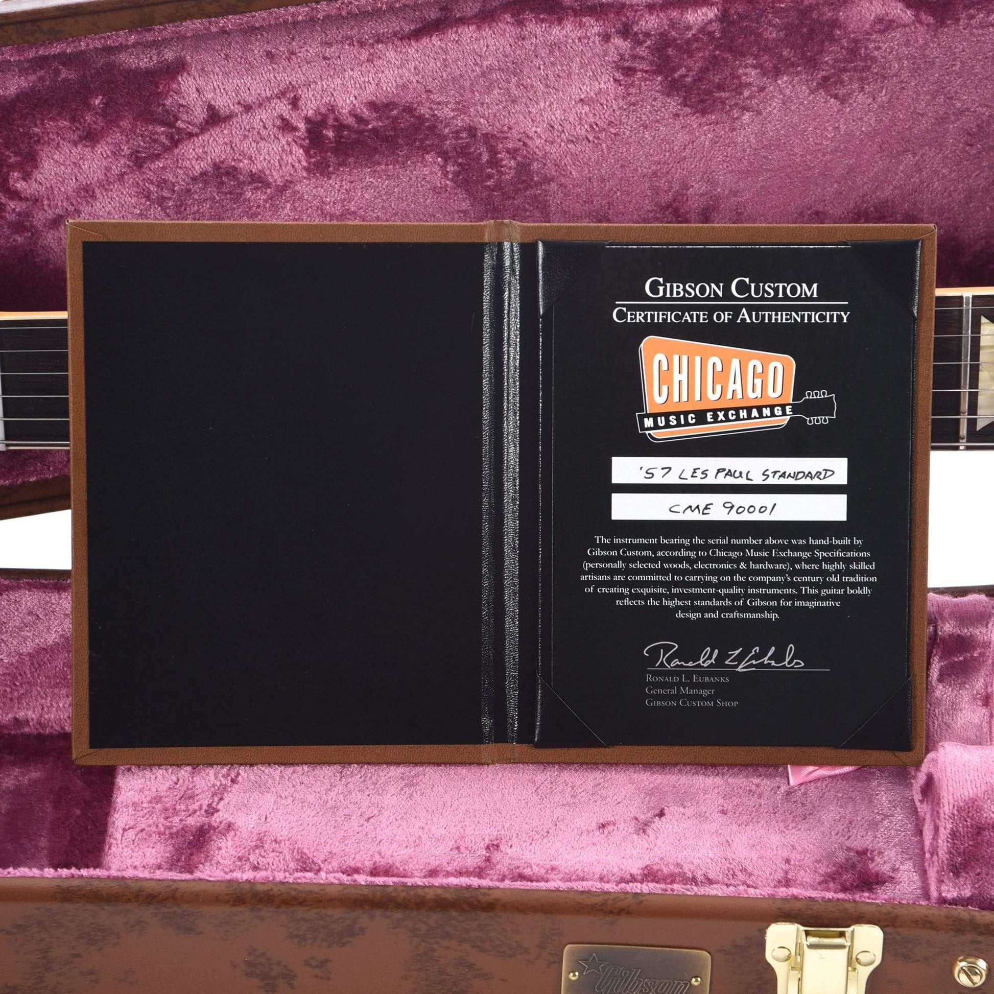 Gibson Custom 1957 Les Paul Standard Ferrari Red VOS Electric Guitars / Solid Body