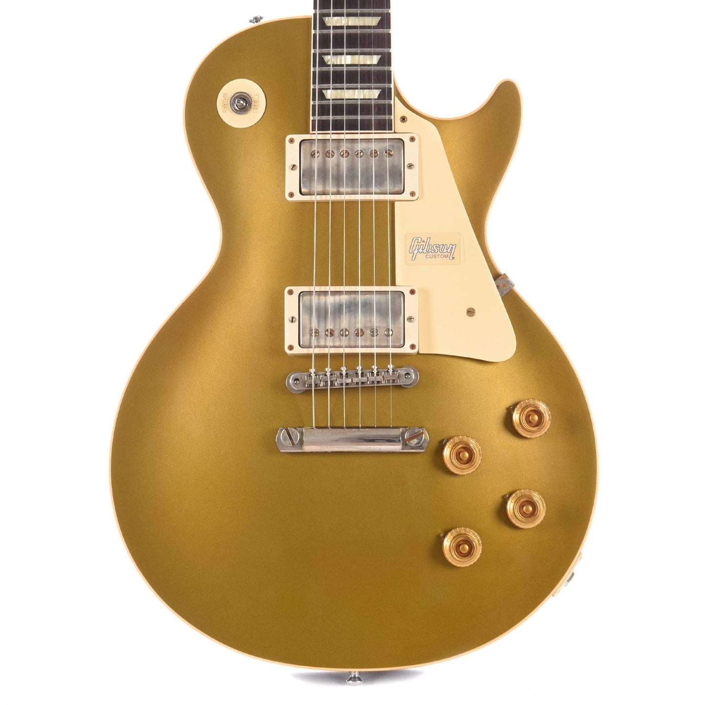 Gibson Custom 1957 Les Paul Standard Goldtop Darkback VOS Electric Guitars / Solid Body