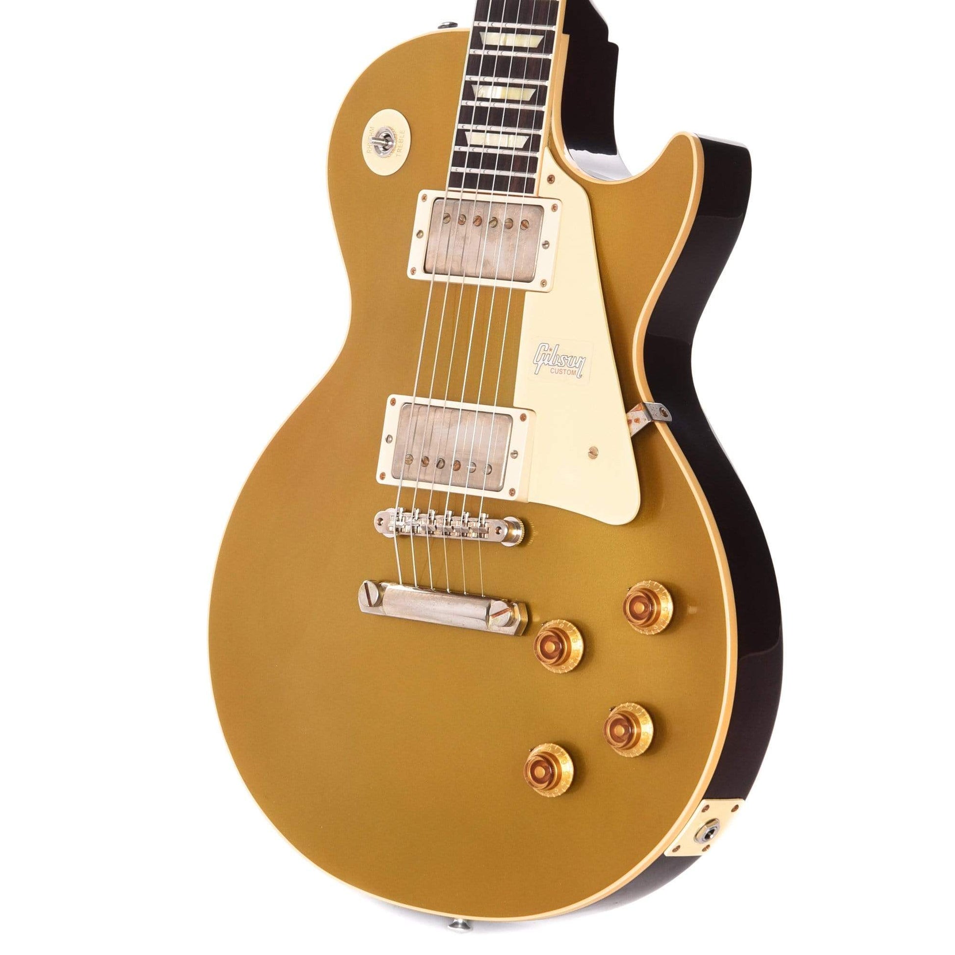 Gibson Custom 1957 Les Paul Standard Goldtop Darkback VOS Electric Guitars / Solid Body