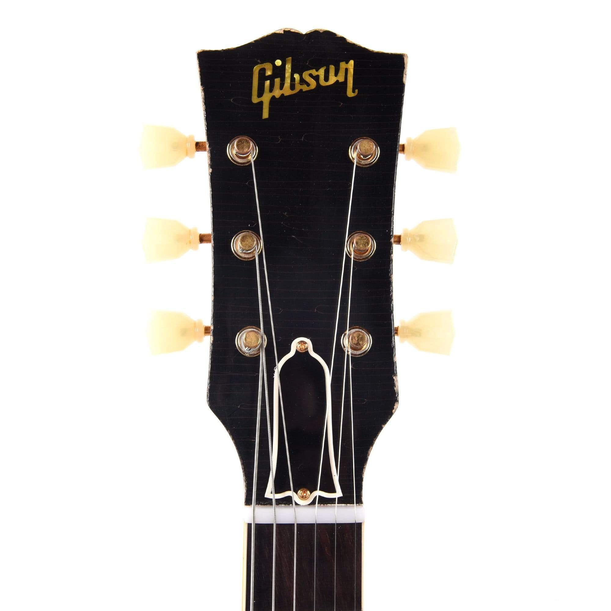 Gibson Custom 1957 Les Paul Standard Heavy Antique Pelham Blue Lightly Aged VOS Bigsby Electric Guitars / Solid Body