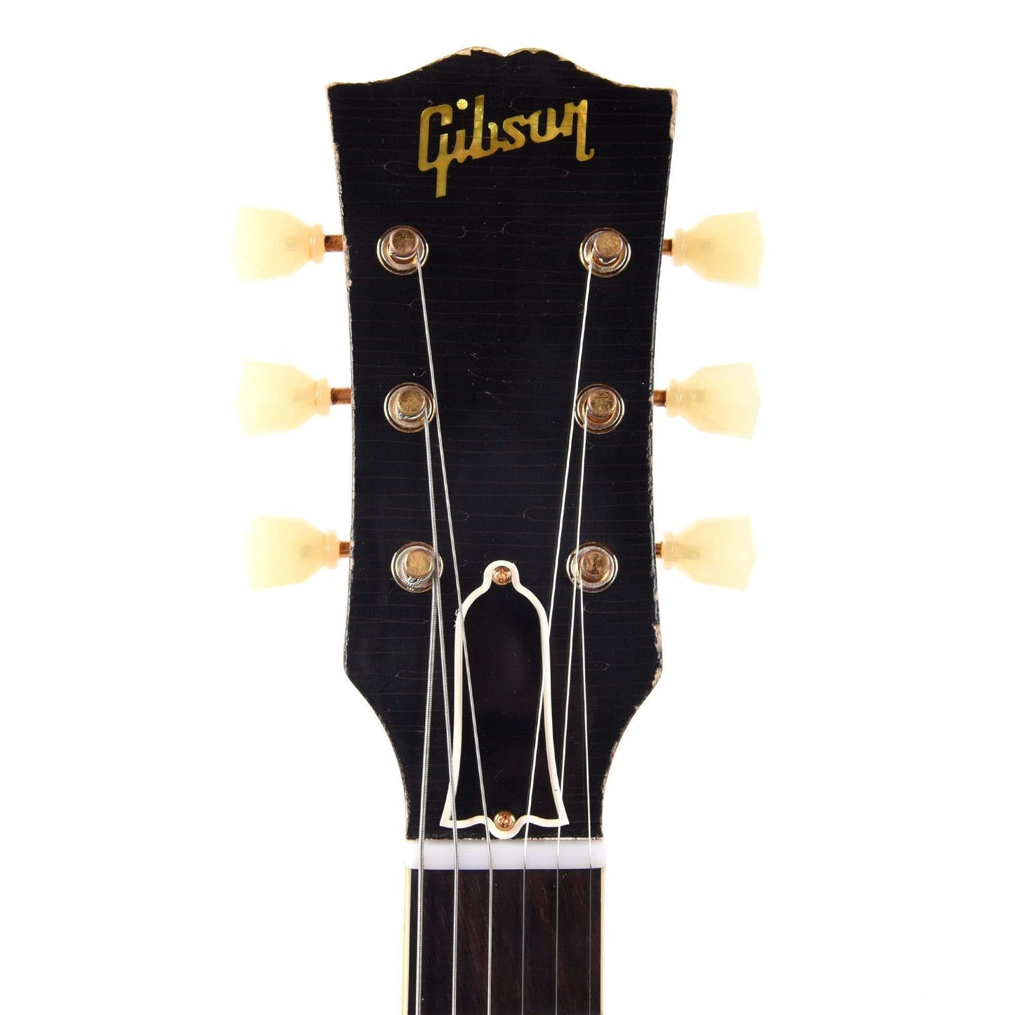 Gibson Custom 1957 Les Paul Standard Heavy Antique Pelham Blue Lightly Aged VOS Bigsby Electric Guitars / Solid Body