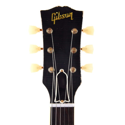 Gibson Custom 1957 Les Paul Standard Heavy Antique Pelham Blue Lightly Aged VOS Bigsby Electric Guitars / Solid Body
