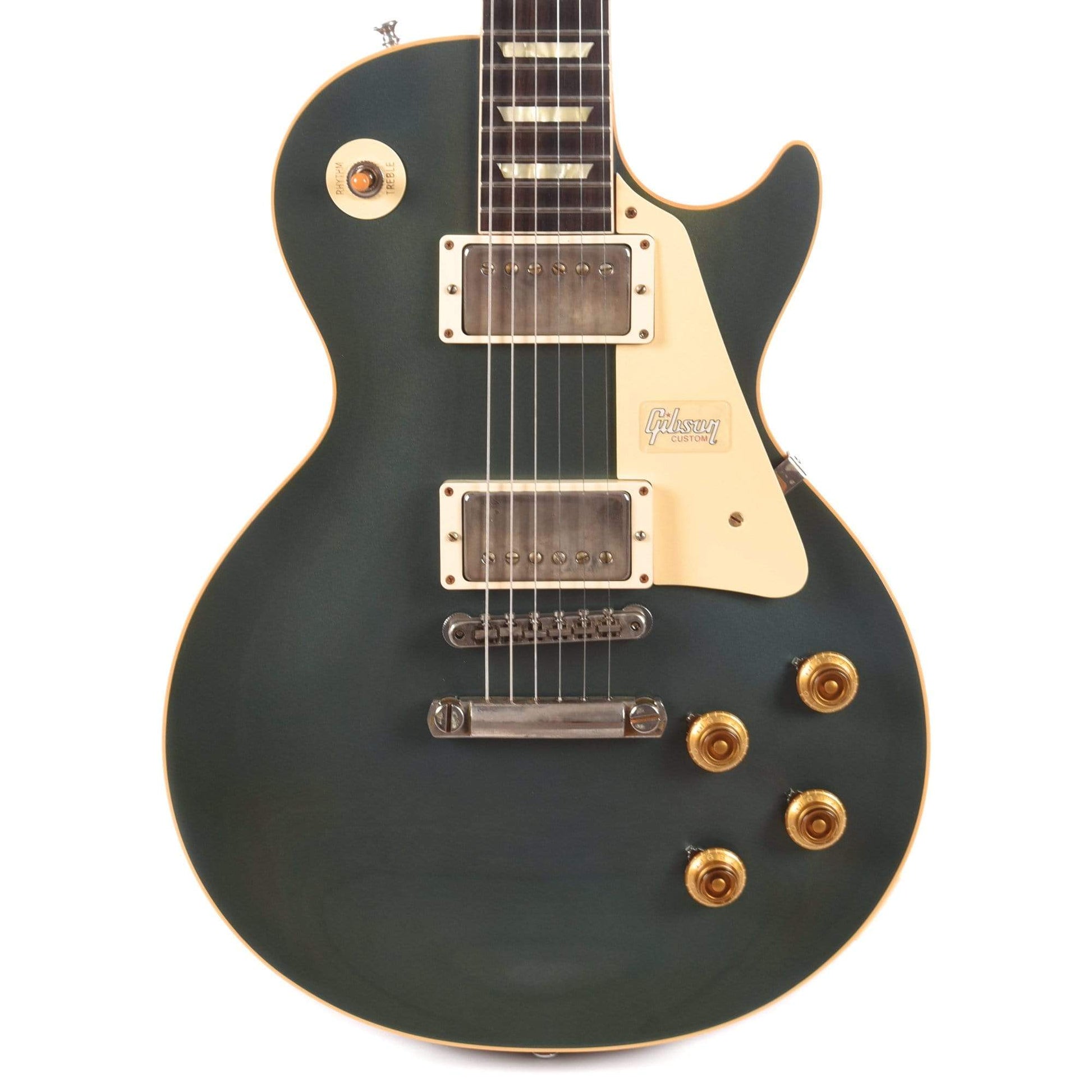 Gibson Custom 1957 Les Paul Standard Heavy Antique Pelham Blue VOS Electric Guitars / Solid Body