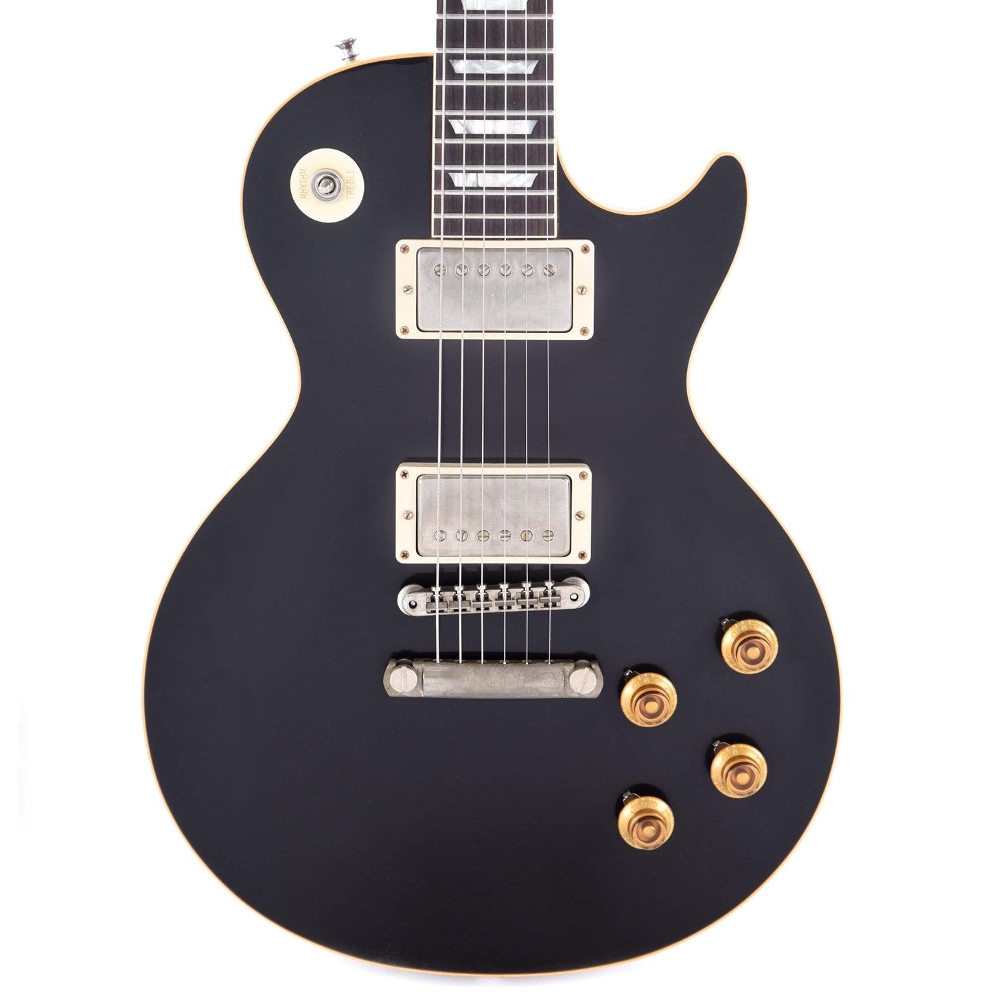 Gibson Custom 1957 Les Paul Standard Lamp Black VOS Electric Guitars / Solid Body