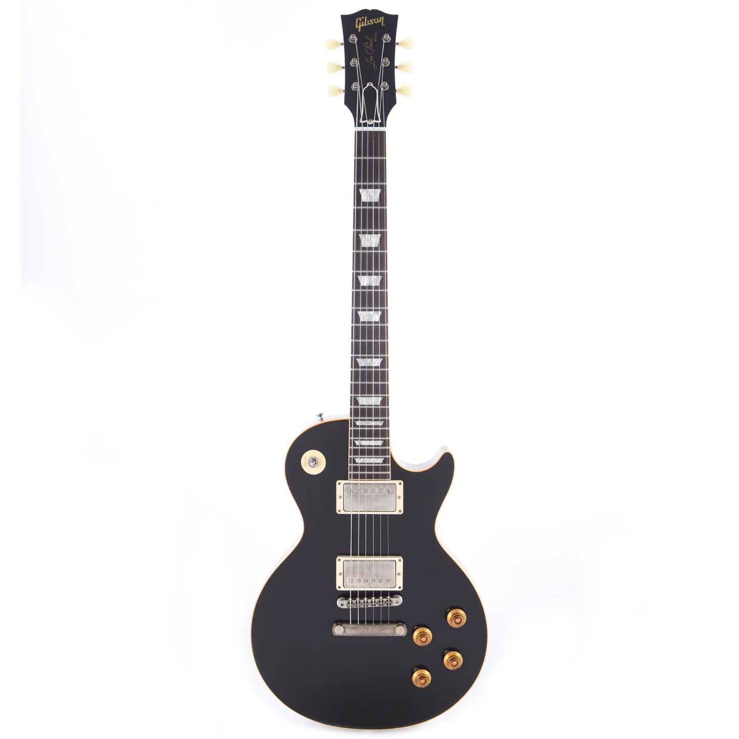 Gibson Custom 1957 Les Paul Standard Lamp Black VOS Electric Guitars / Solid Body