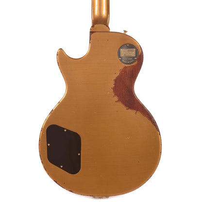 Gibson Custom 1957 Les Paul Standard Plain Top Pearl Gold Heavy Aged w/Bigsby Electric Guitars / Solid Body
