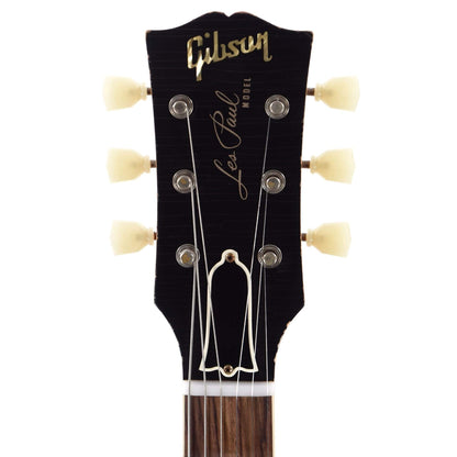 Gibson Custom 1957 Les Paul Standard Reissue Candy Blue Natural Back Aged Electric Guitars / Solid Body