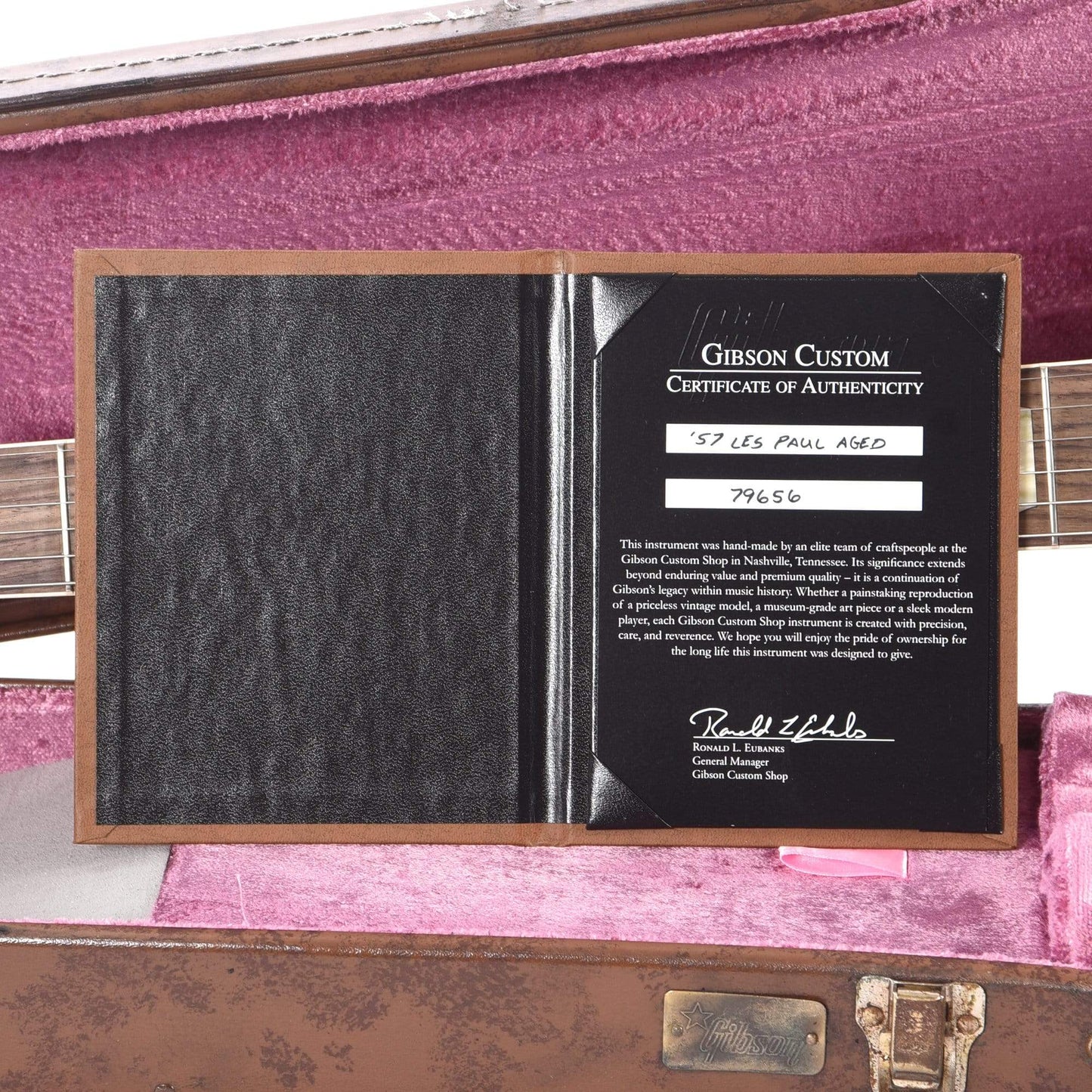 Gibson Custom 1957 Les Paul Standard Reissue Candy Blue Natural Back Aged Electric Guitars / Solid Body