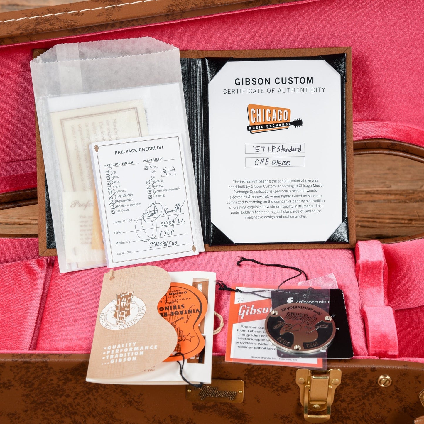 Gibson Custom 1957 LP Goldtop "CME Spec" VOS NH w/59 Carmelita Neck Goldtop 2022 Electric Guitars / Solid Body