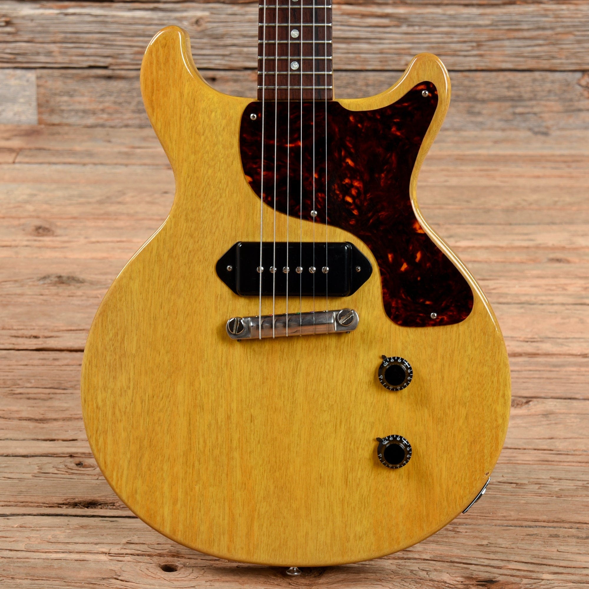 ギター Gibson CustomShop 1958 LesPaul Junior DC Gibson Custom 1958 Les Paul Junior DC – Chicago Music Exchange